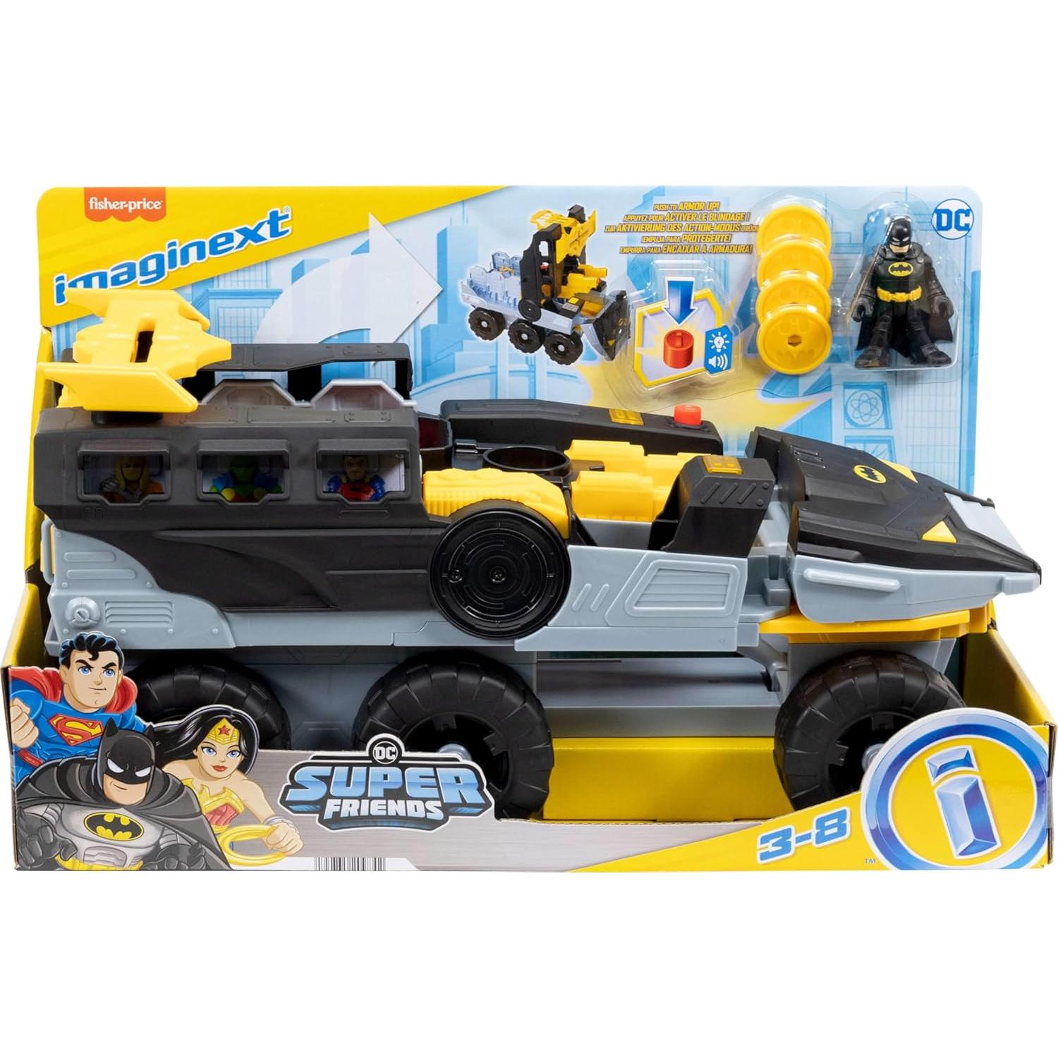 Bat-Tank Transformador Fisher-Price Imaginext 43 cm con Sonido