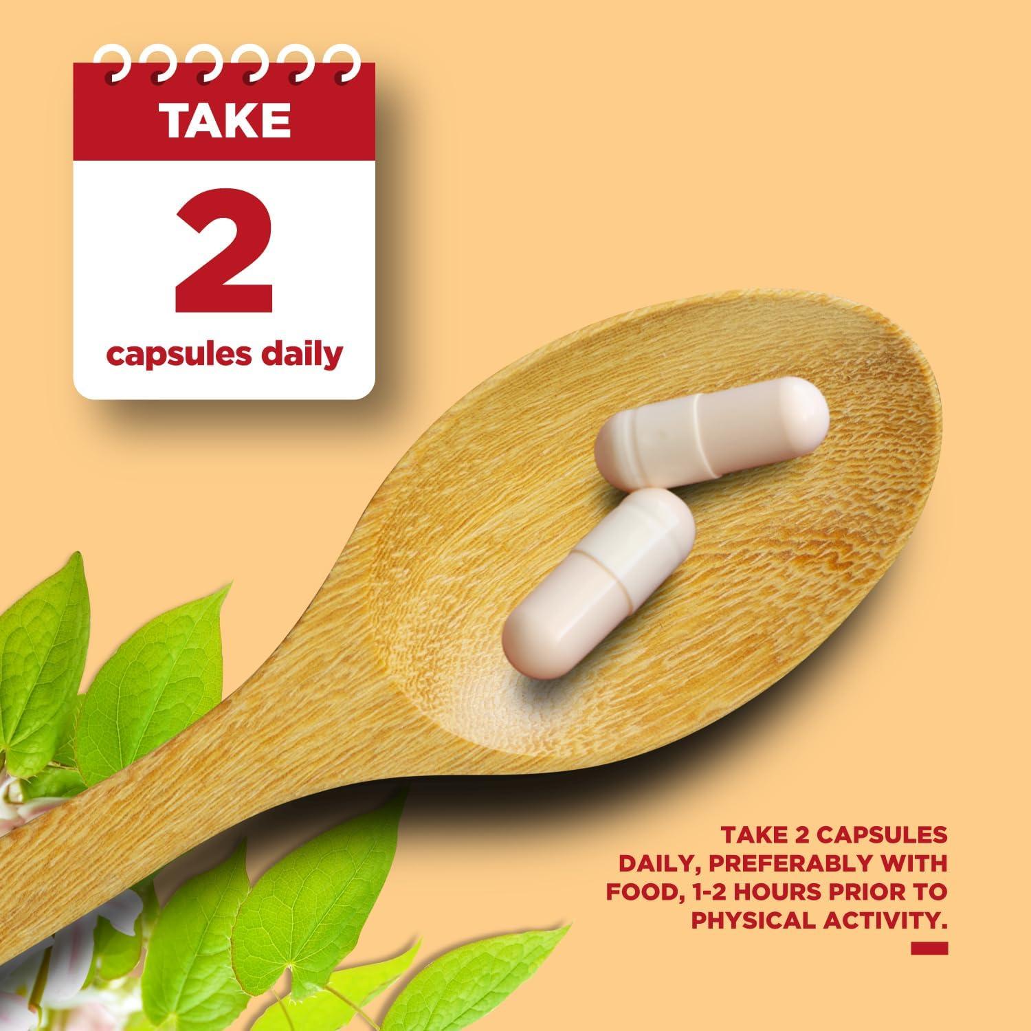 Extracto de Hierba de Cabra Horny Phytoral 60 Cápsulas - Energía y Resistencia