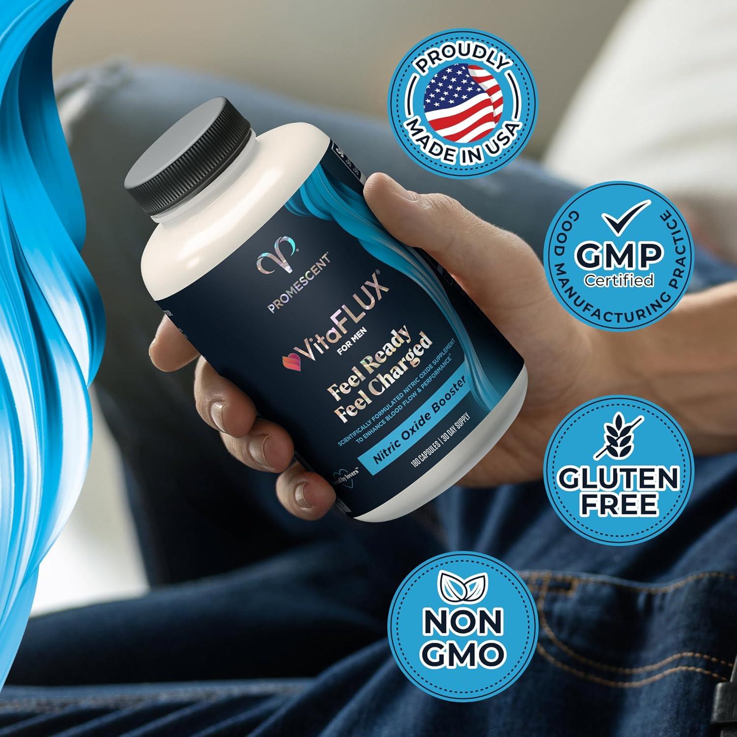 Suplemento Óxido Nítrico Promescent VitaFLUX 180 Cápsulas