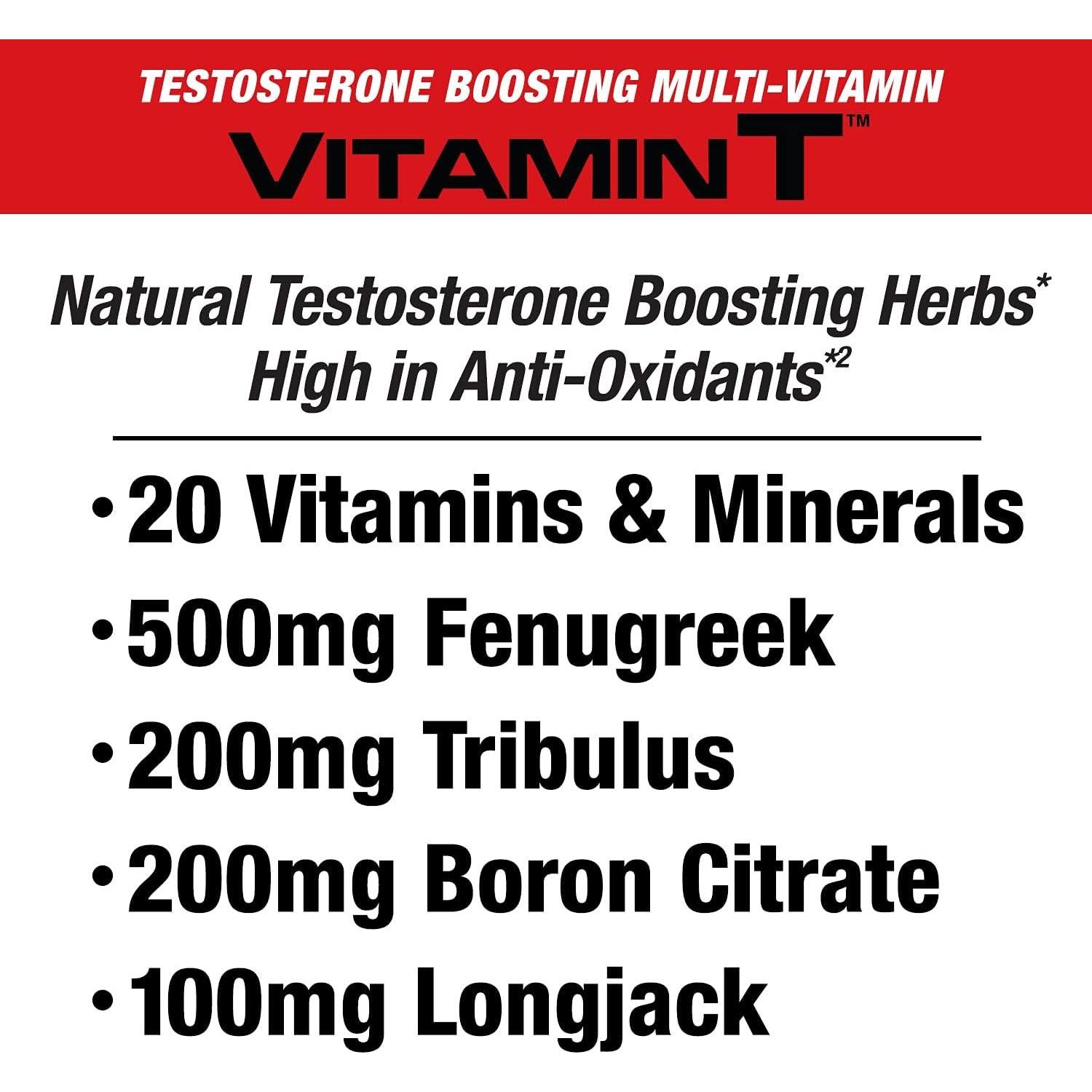 MuscleMeds Vitamina T Multivitamina Diaria para Hombres 90 g