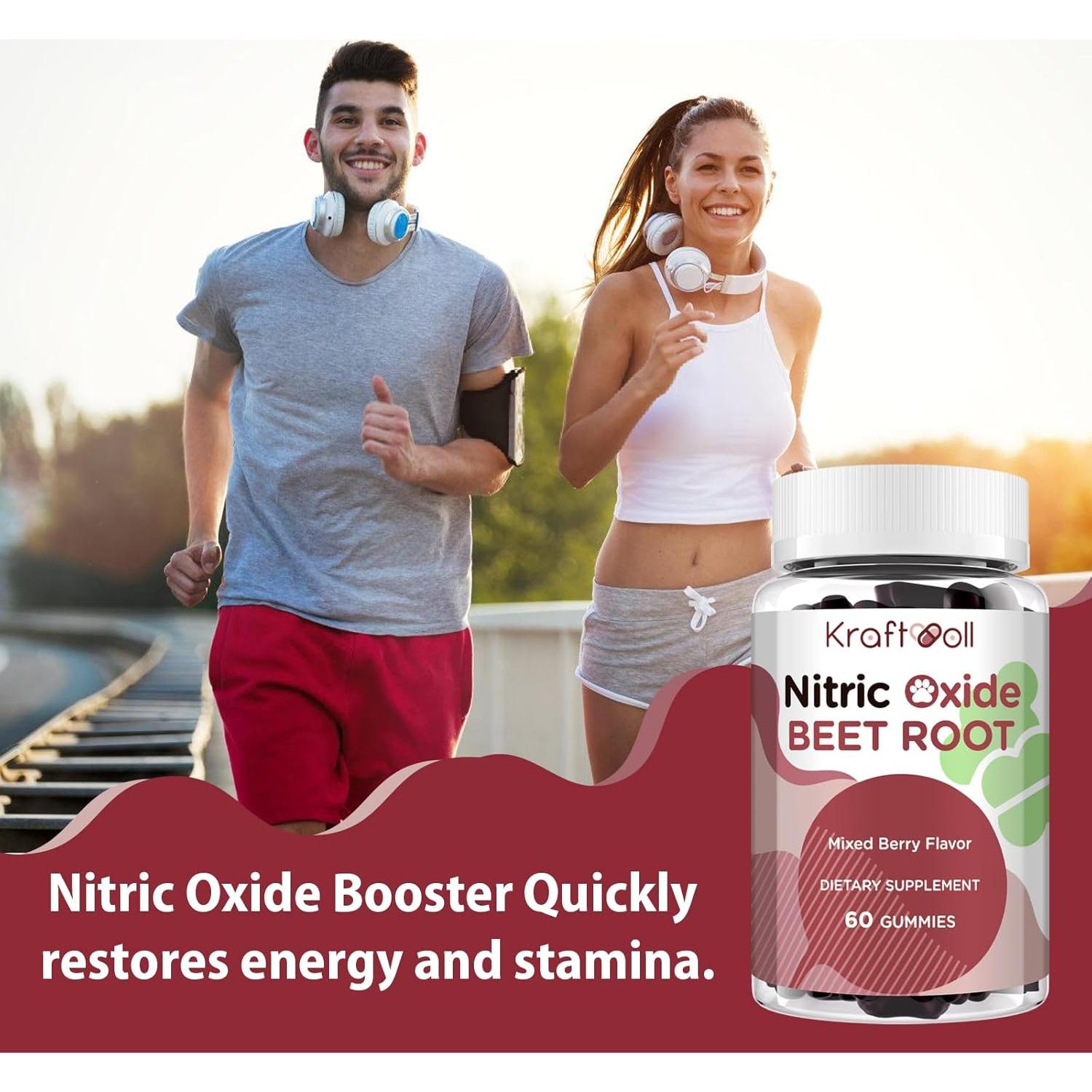 Gomitas de Remolacha Kraftvoll 60 Unidades Sin Azúcar