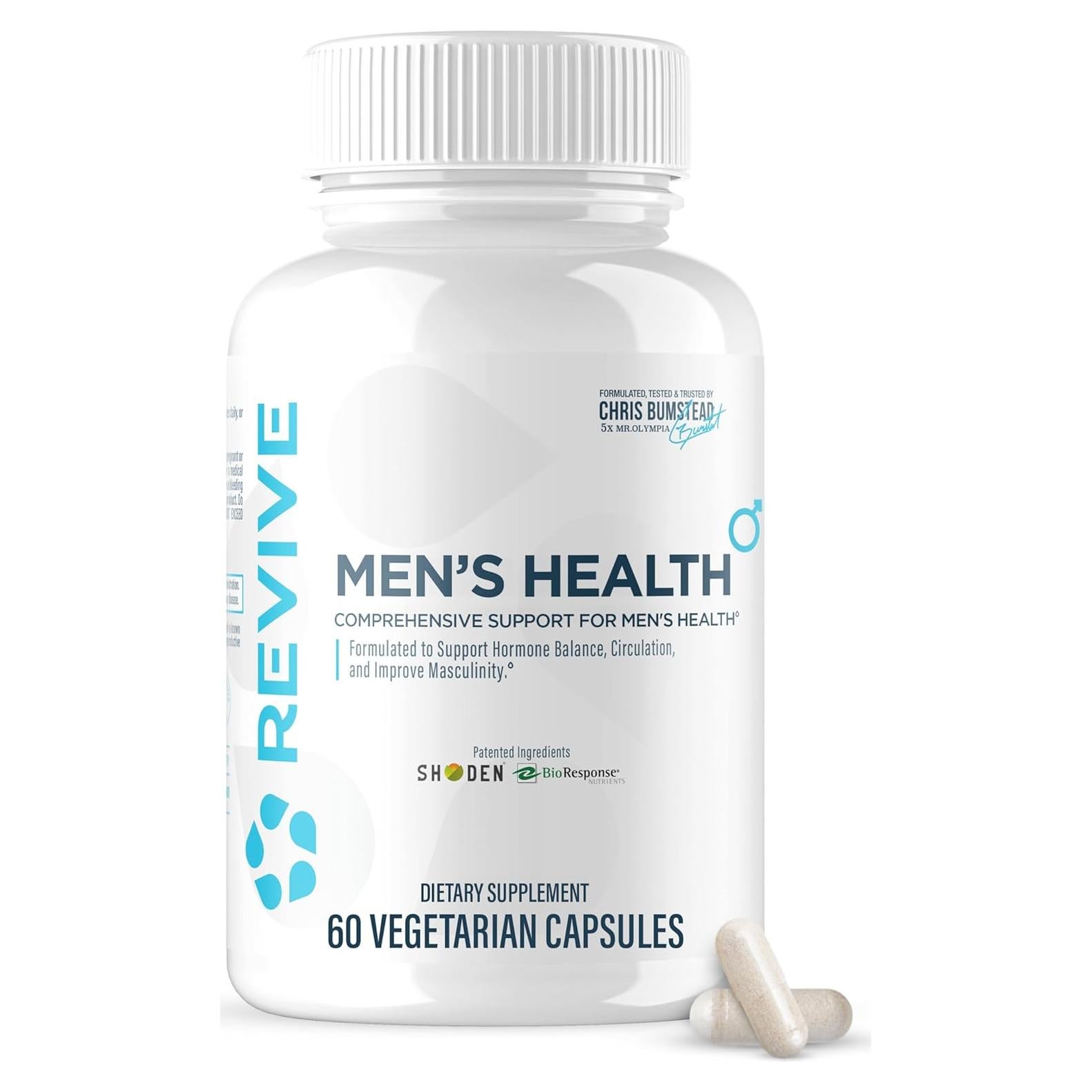Suplemento DIM Revive MD para Hombres - 60 Cápsulas Vegetarianas