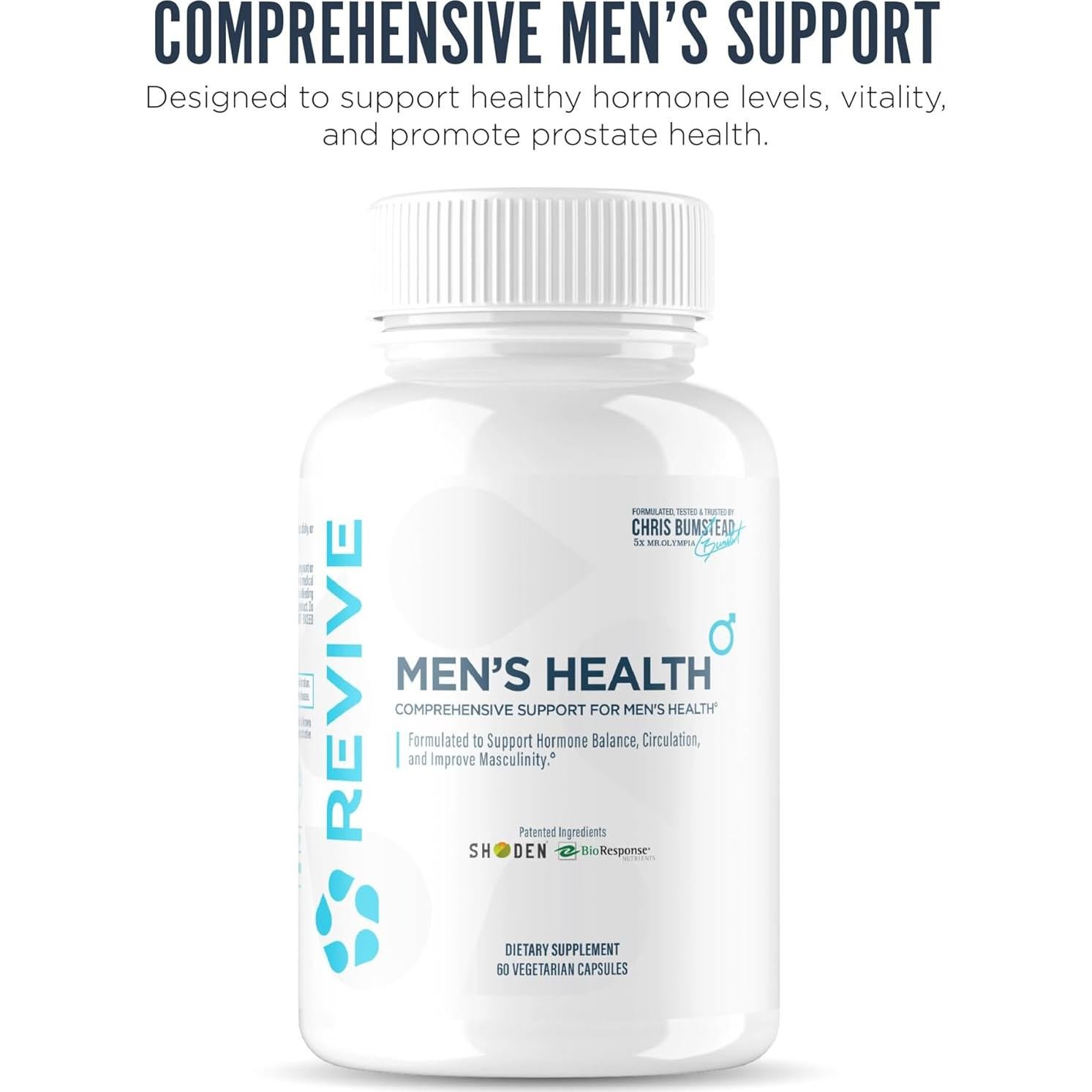 Suplemento DIM Revive MD para Hombres - 60 Cápsulas Vegetarianas