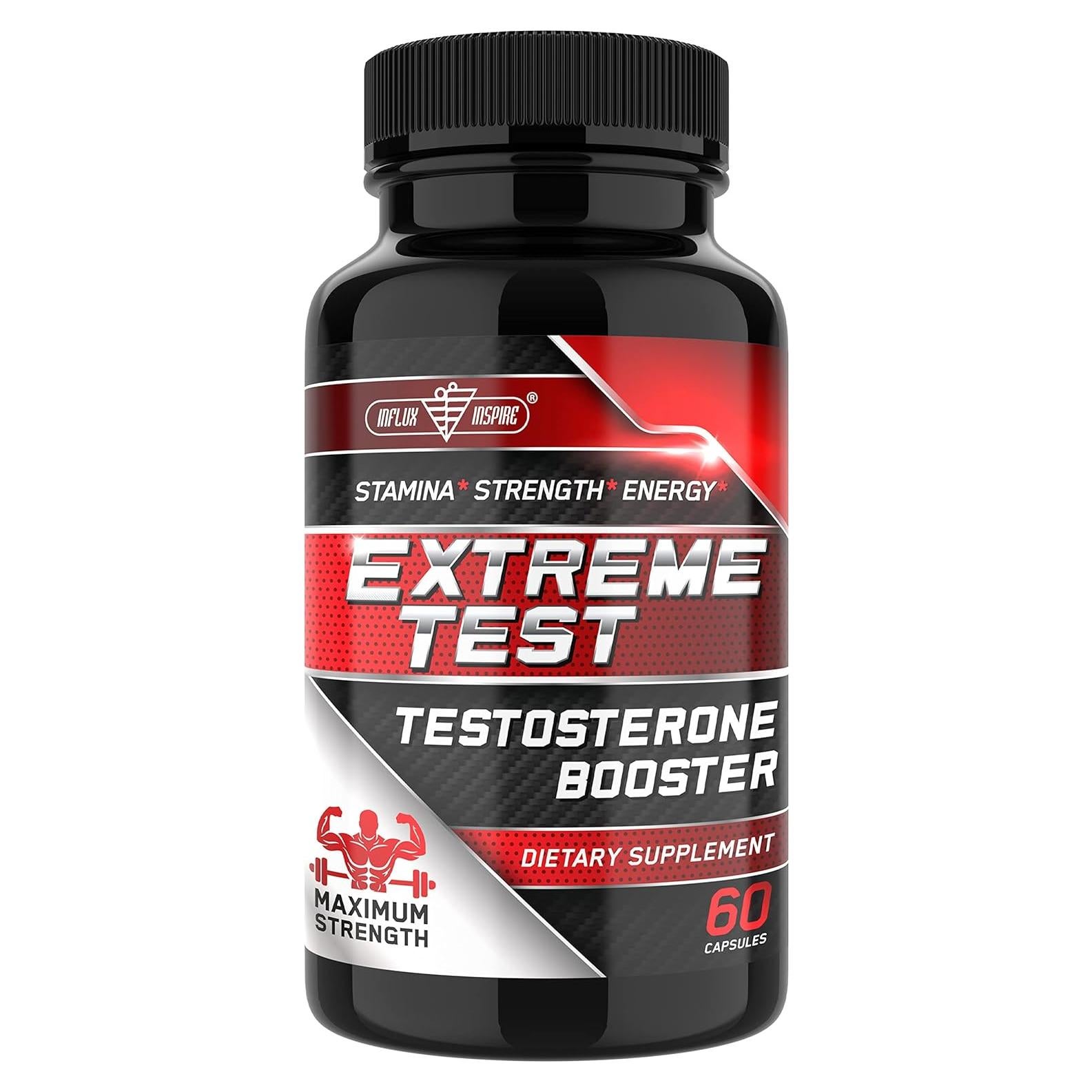 Acelerador de Testosterona Influx Inspire - 60 Cápsulas