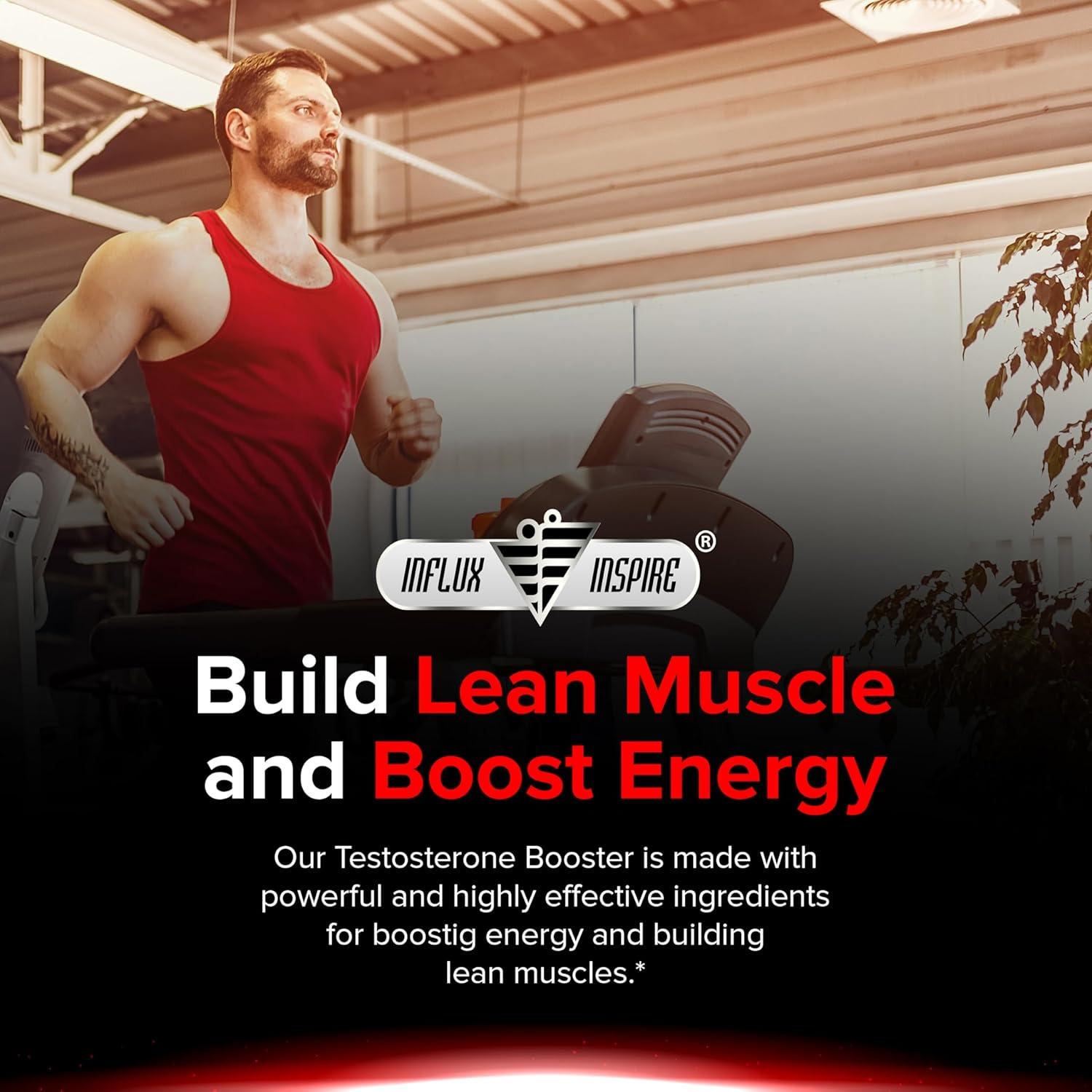 Acelerador de Testosterona Influx Inspire - 60 Cápsulas