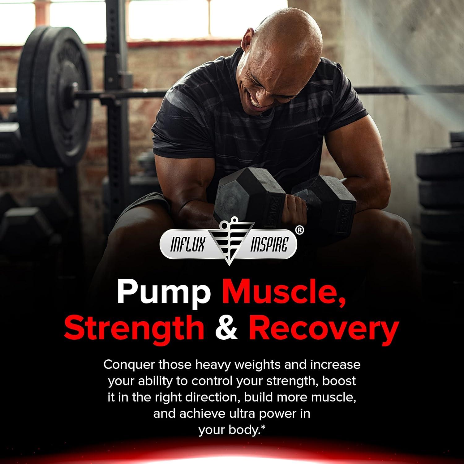 Acelerador de Testosterona Influx Inspire - 60 Cápsulas