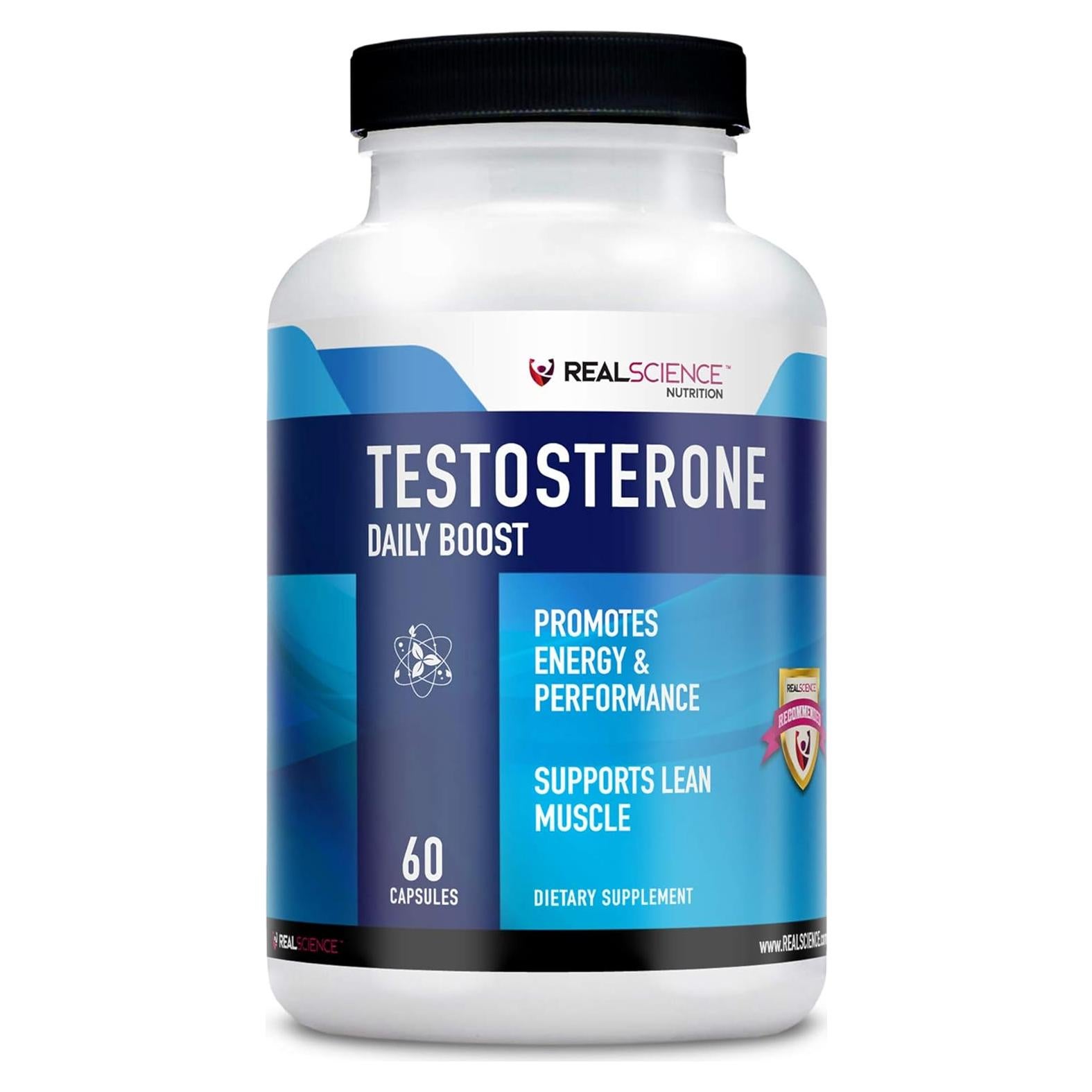 Daily Boost Suplemento Testosterona 60 Cápsulas - Aumento Muscular