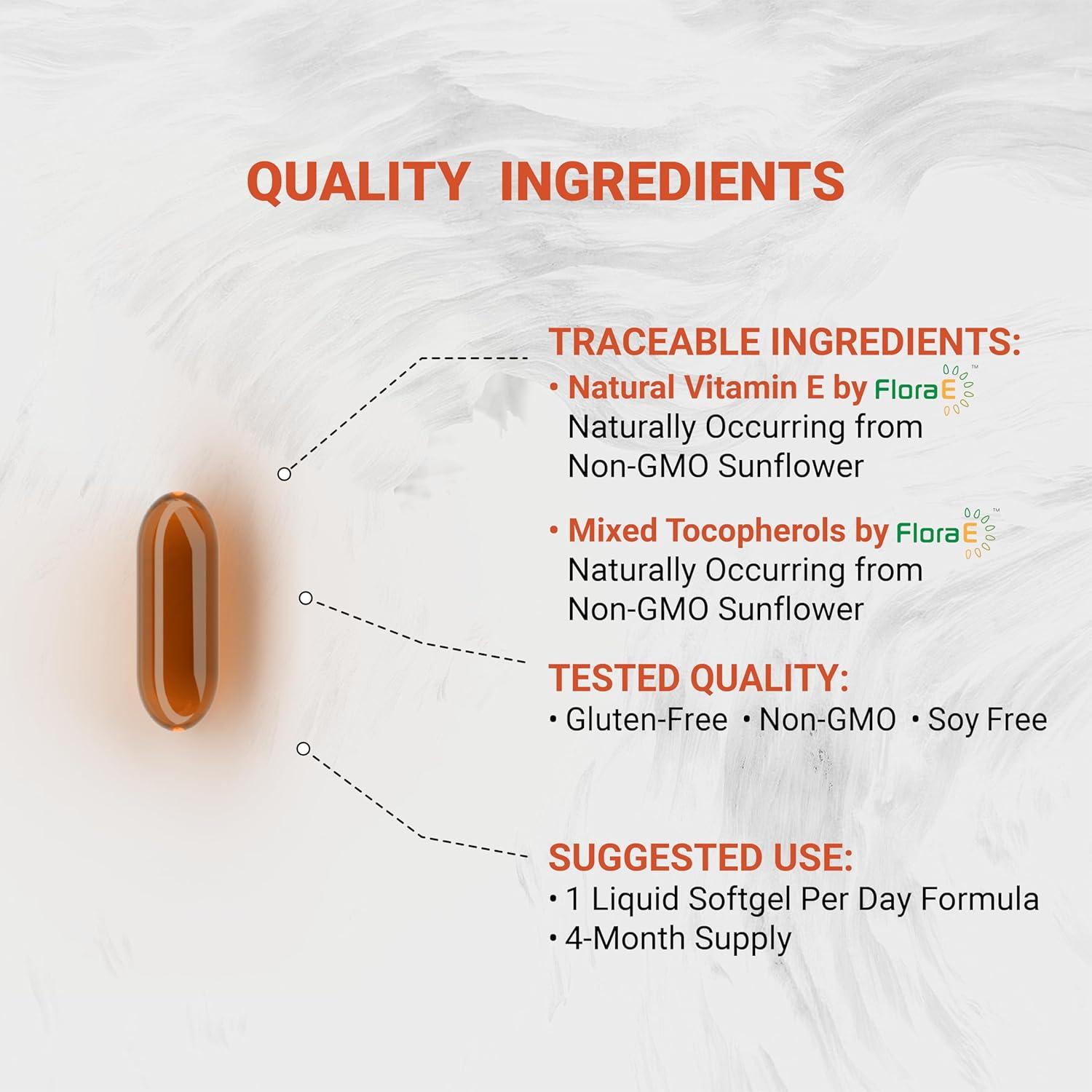 Vitamina E Natural 670mg Naturalis - 120 Gelatinas Blandas