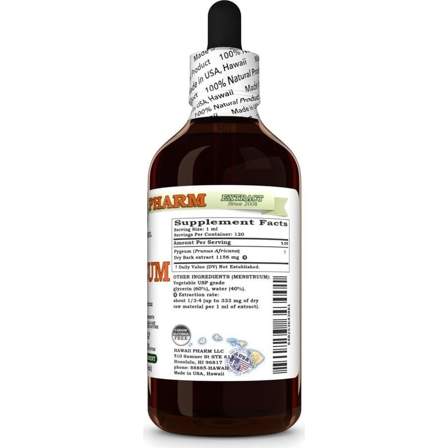 Extracto de Pygeum Hawaii Pharm 118.29 ml Natural Vegano