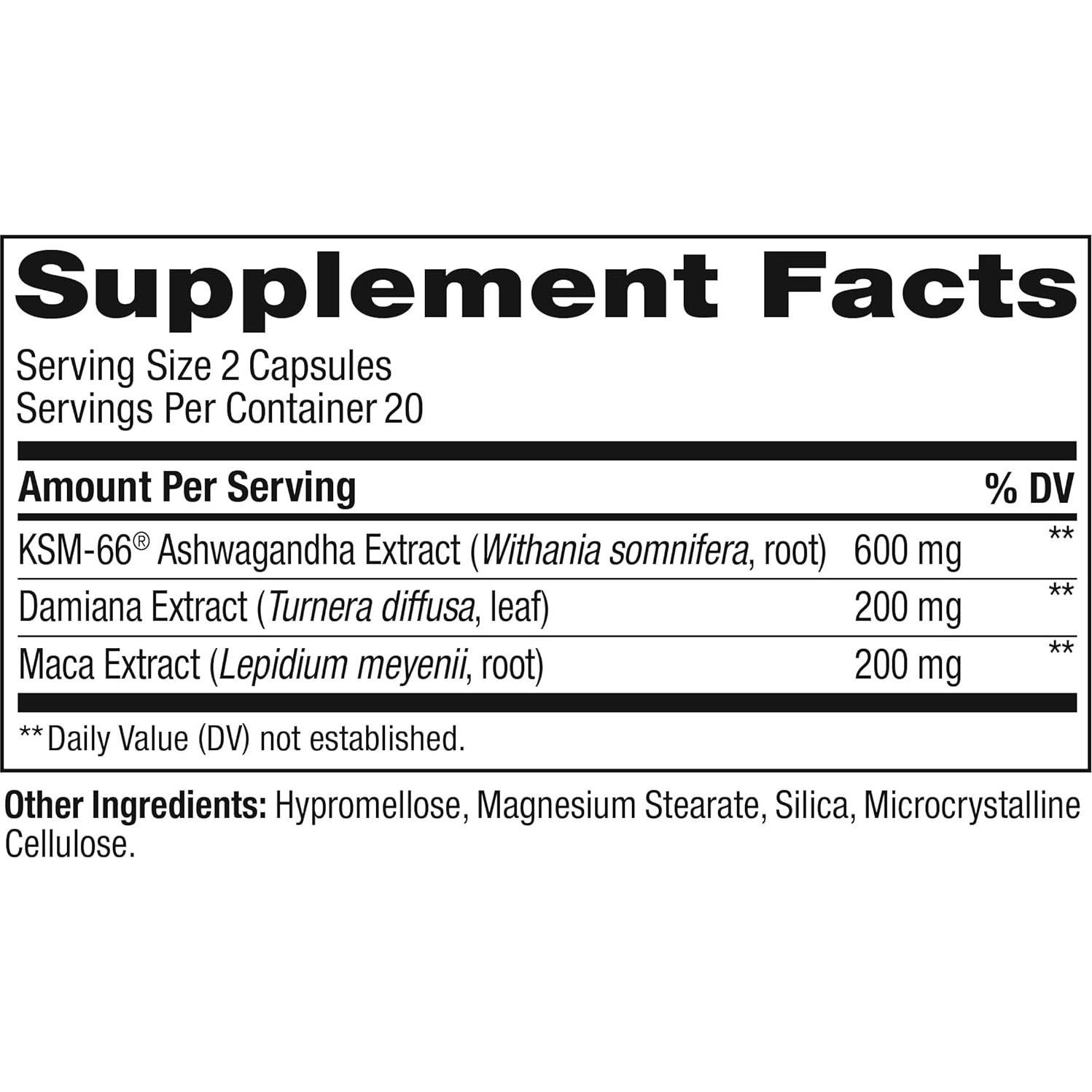 Cápsulas OLLY Lovin Libido 40 Conteo - Suplemento Vegetariano