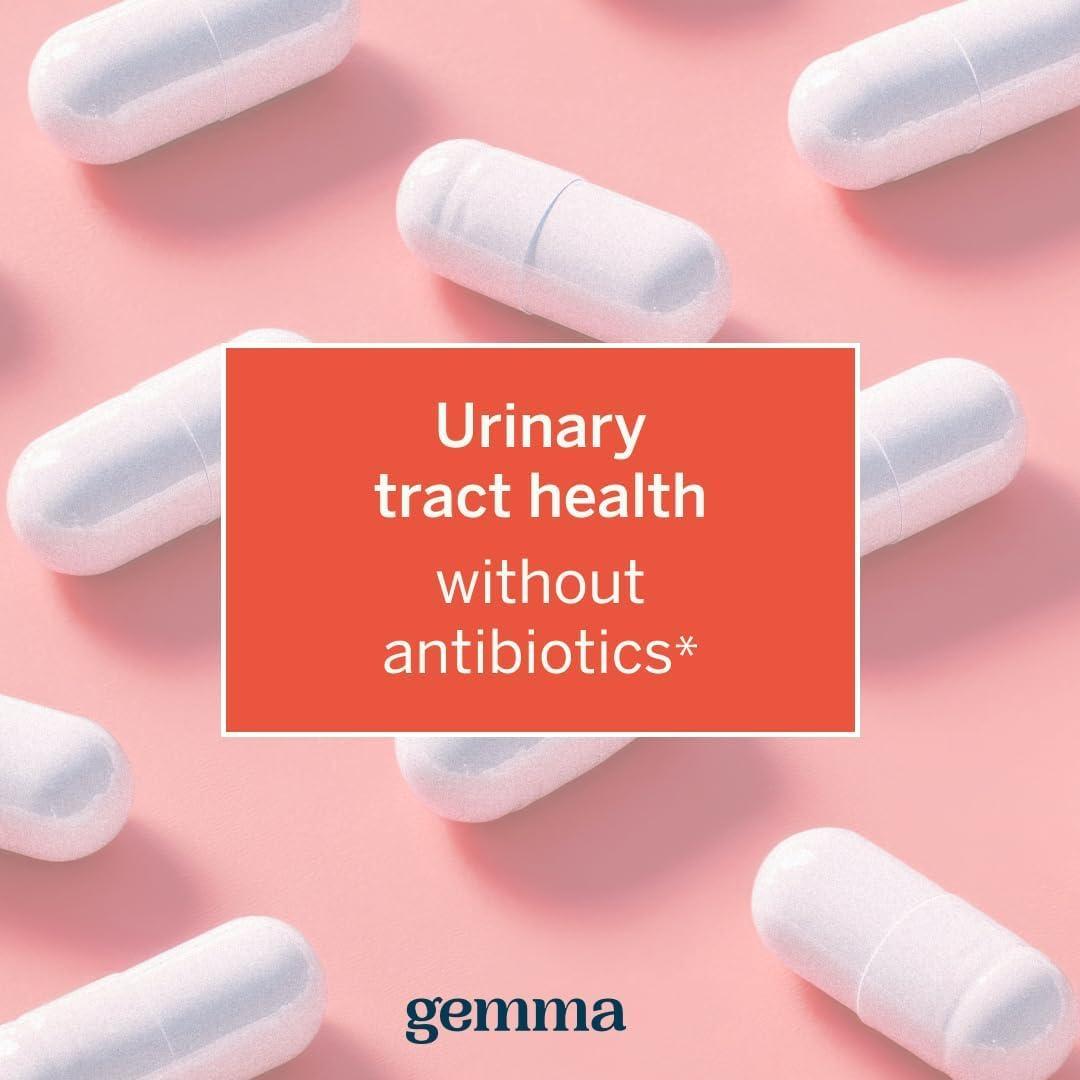 Suplemento Urinario Gemma Stay On Tract - 36mg PACs Arándano y 1000mg D-Mannose