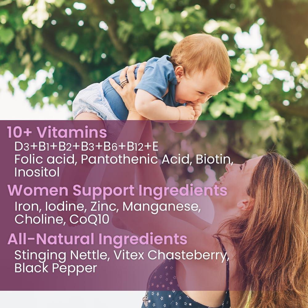 Fertilova Suplemento de Fertilidad para Mujeres 60 Cápsulas