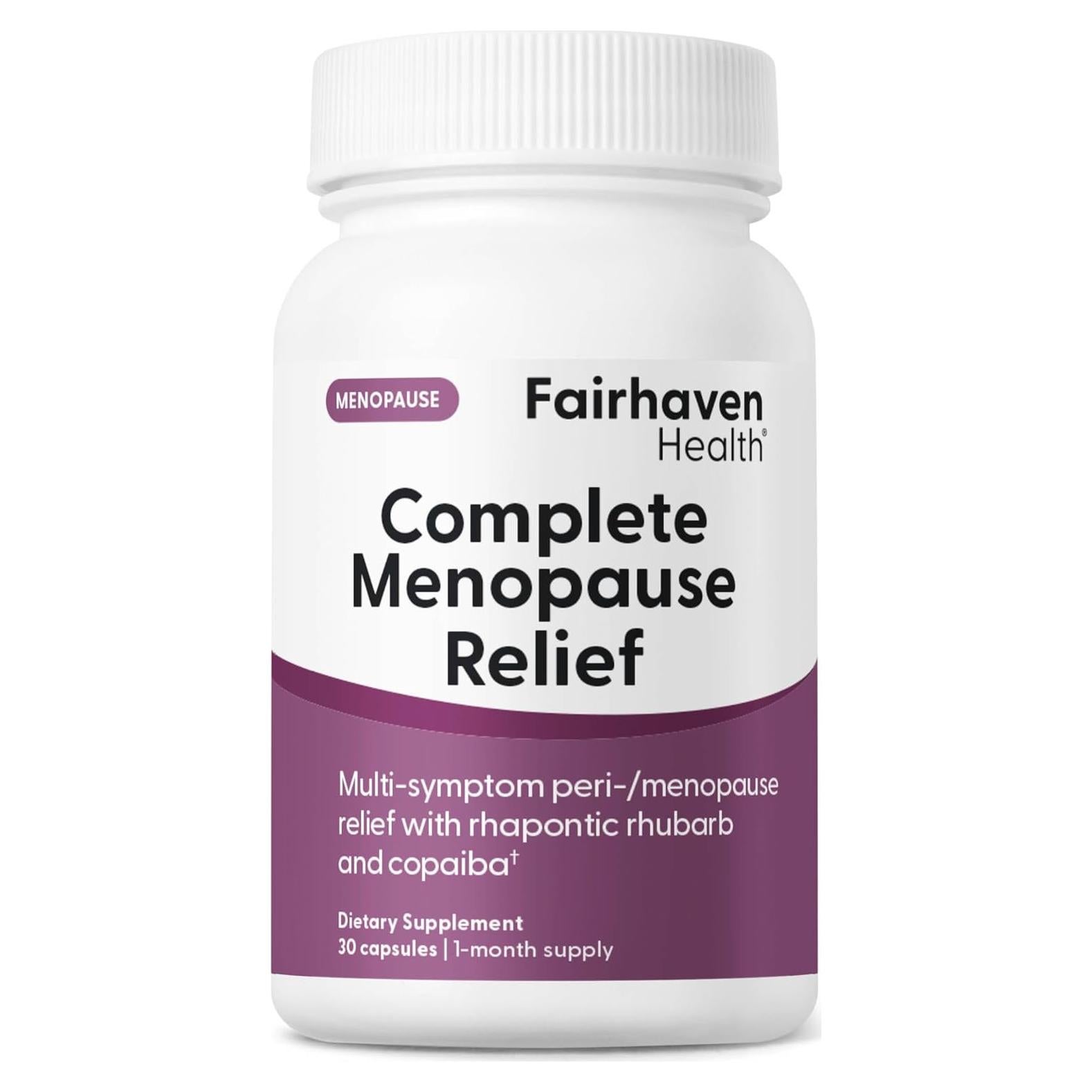 Suplemento Menopausia Fairhaven Health | Alivio Sofocos 30 Cápsulas