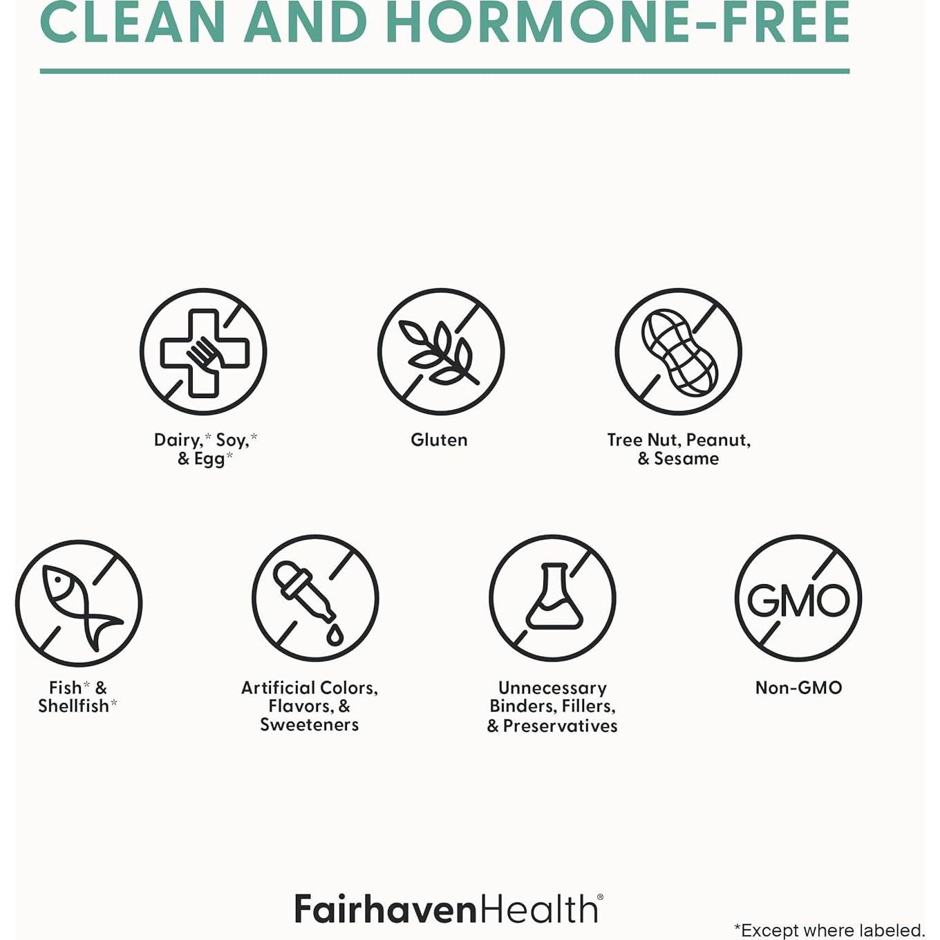 Suplemento Menopausia Fairhaven Health | Alivio Sofocos 30 Cápsulas