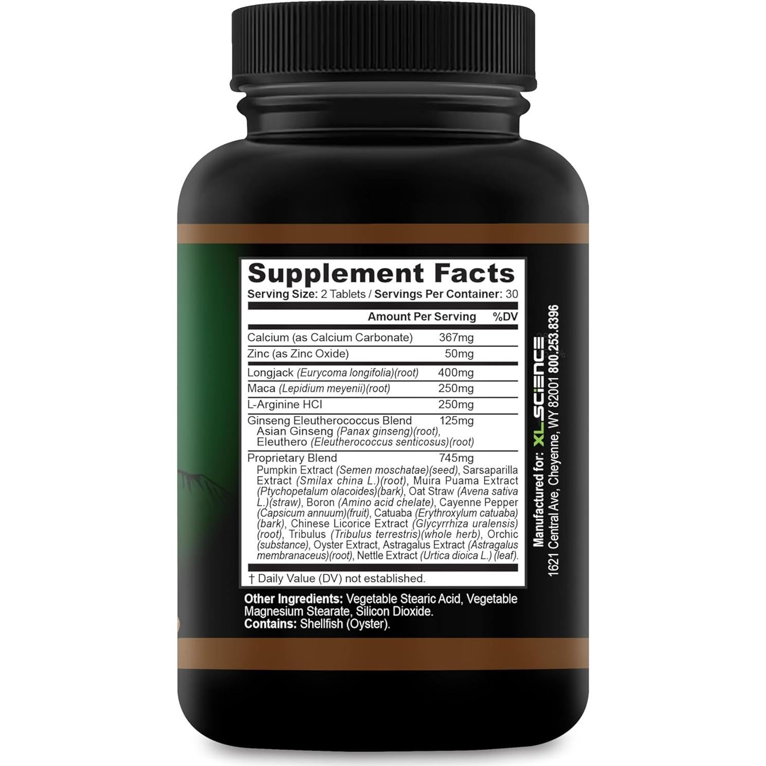 Ruttin Buck - Píldoras Aumento Masculino 60 Tabletas - Natural