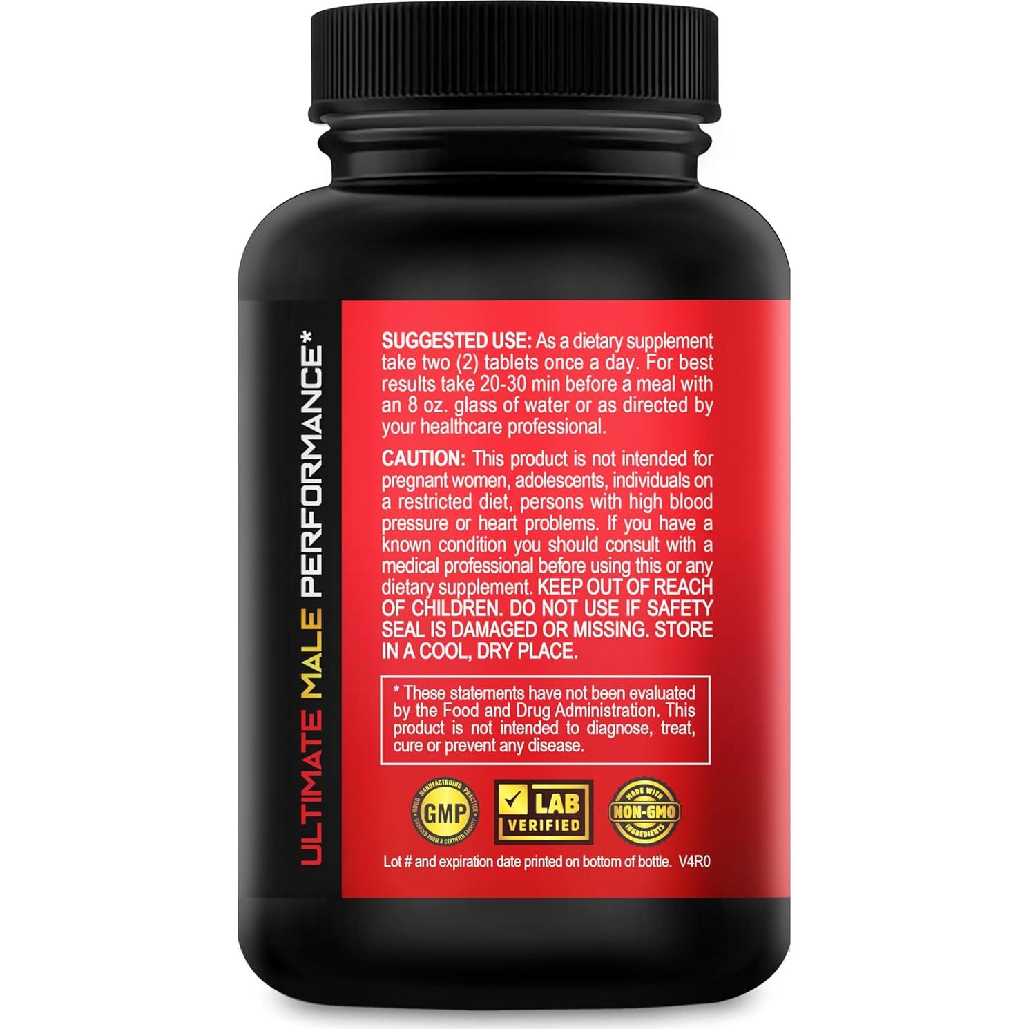 Kong XXL Suplemento de Aumento Masculino - 60 Tabletas