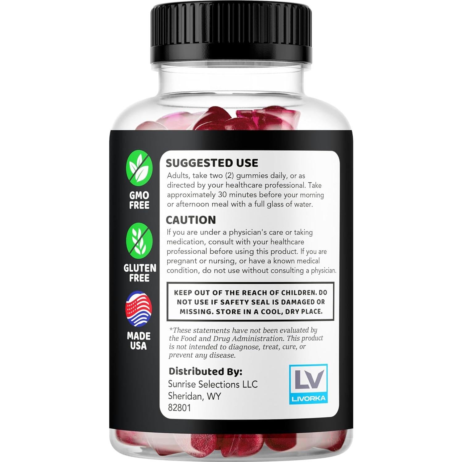 Gomitas Dominator Maxx para Hombres - 60 Gomitas 170g