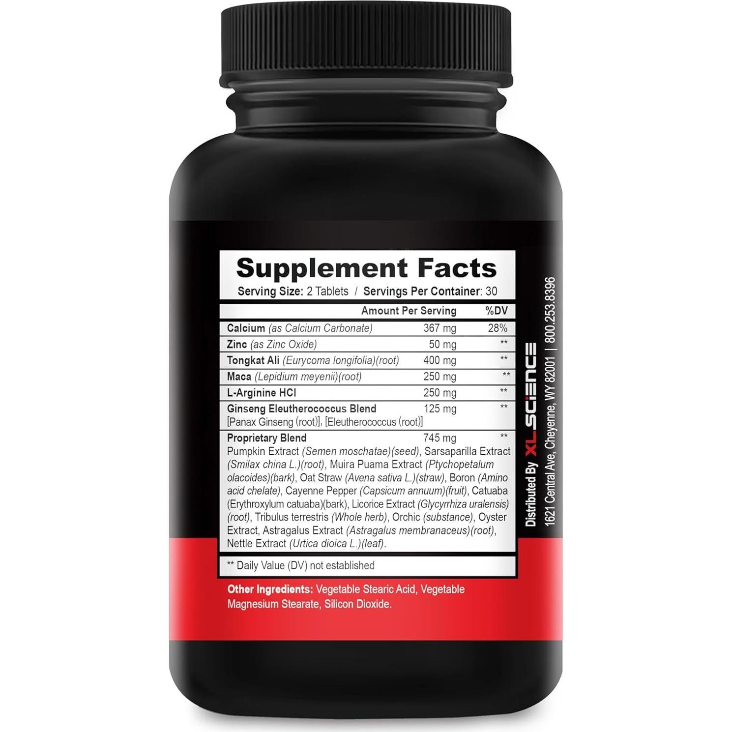 Píldoras de Aumento Masculino Male Matrix XL - 60 Tabletas