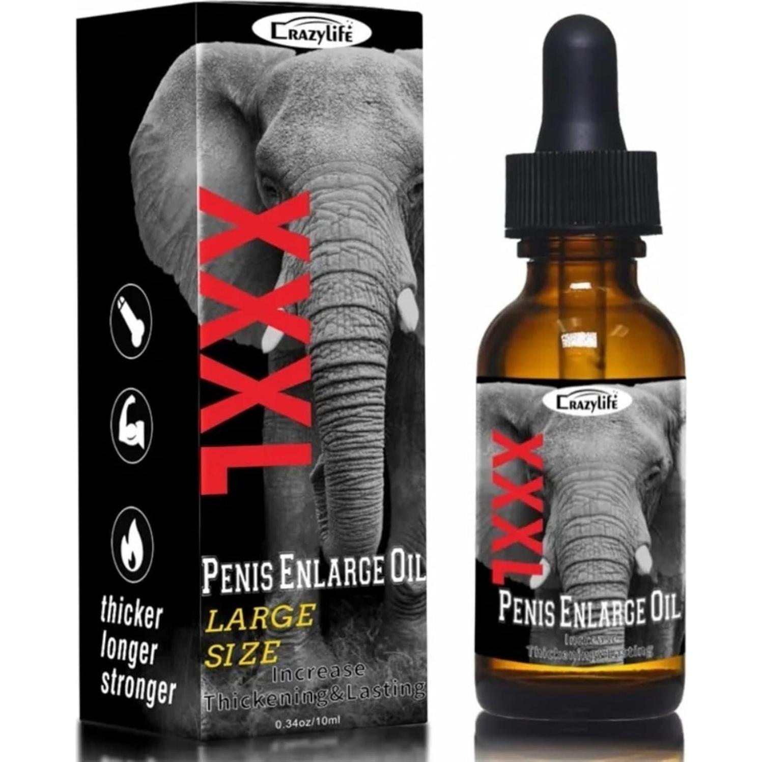 Aceite de Aumento para Hombres CRAZYLIFE F396-MAX-PUR