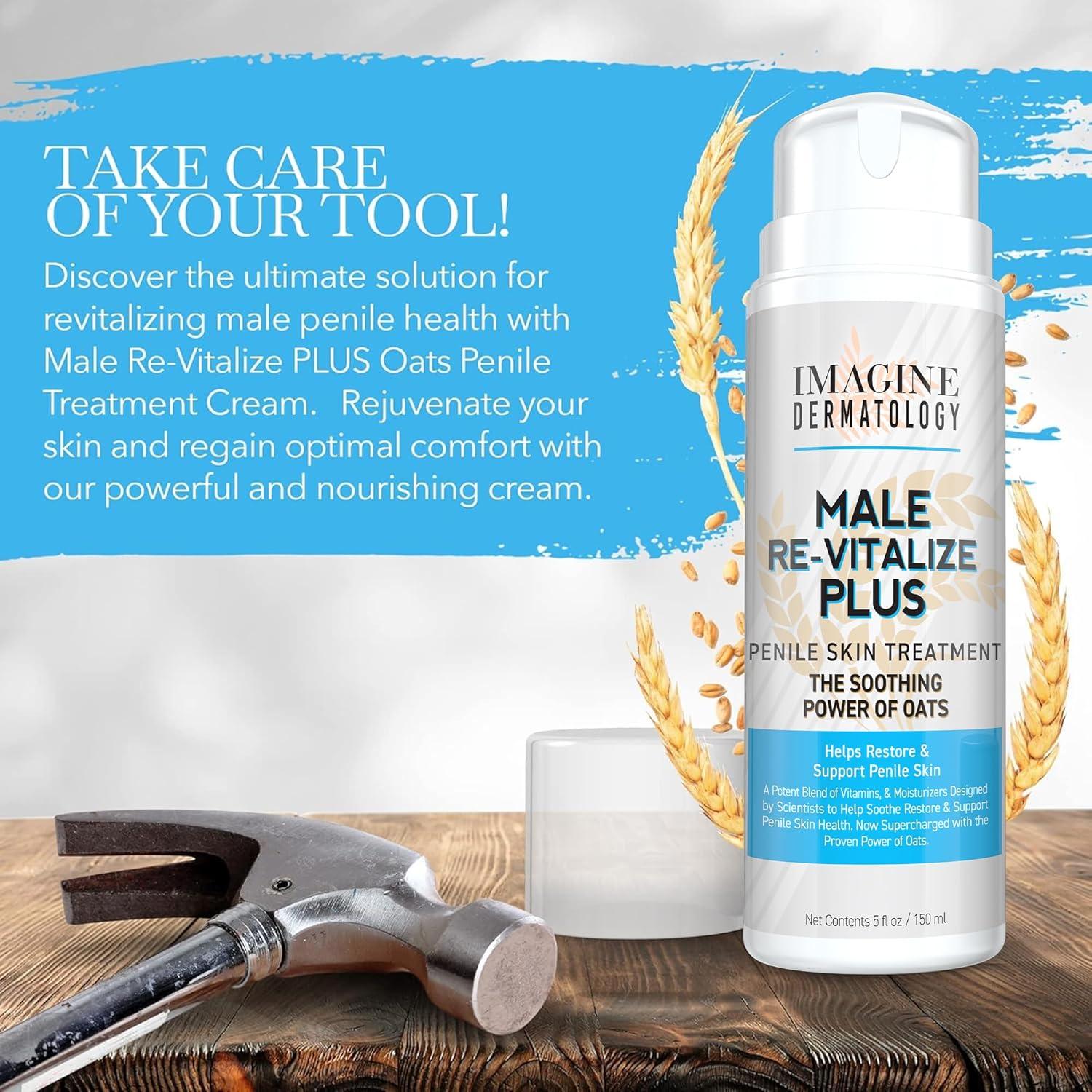 Crema Hidratante Penile Male Re-Vitalize PLUS Avena 150ml