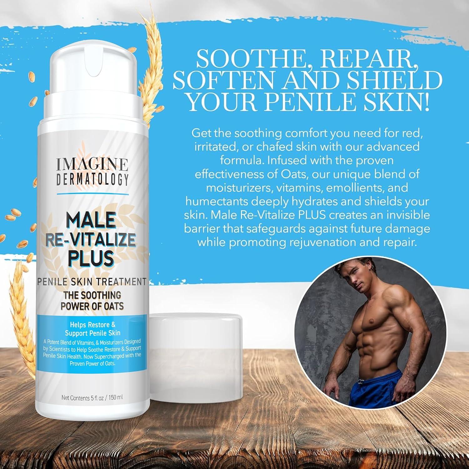 Crema Hidratante Penile Male Re-Vitalize PLUS Avena 150ml