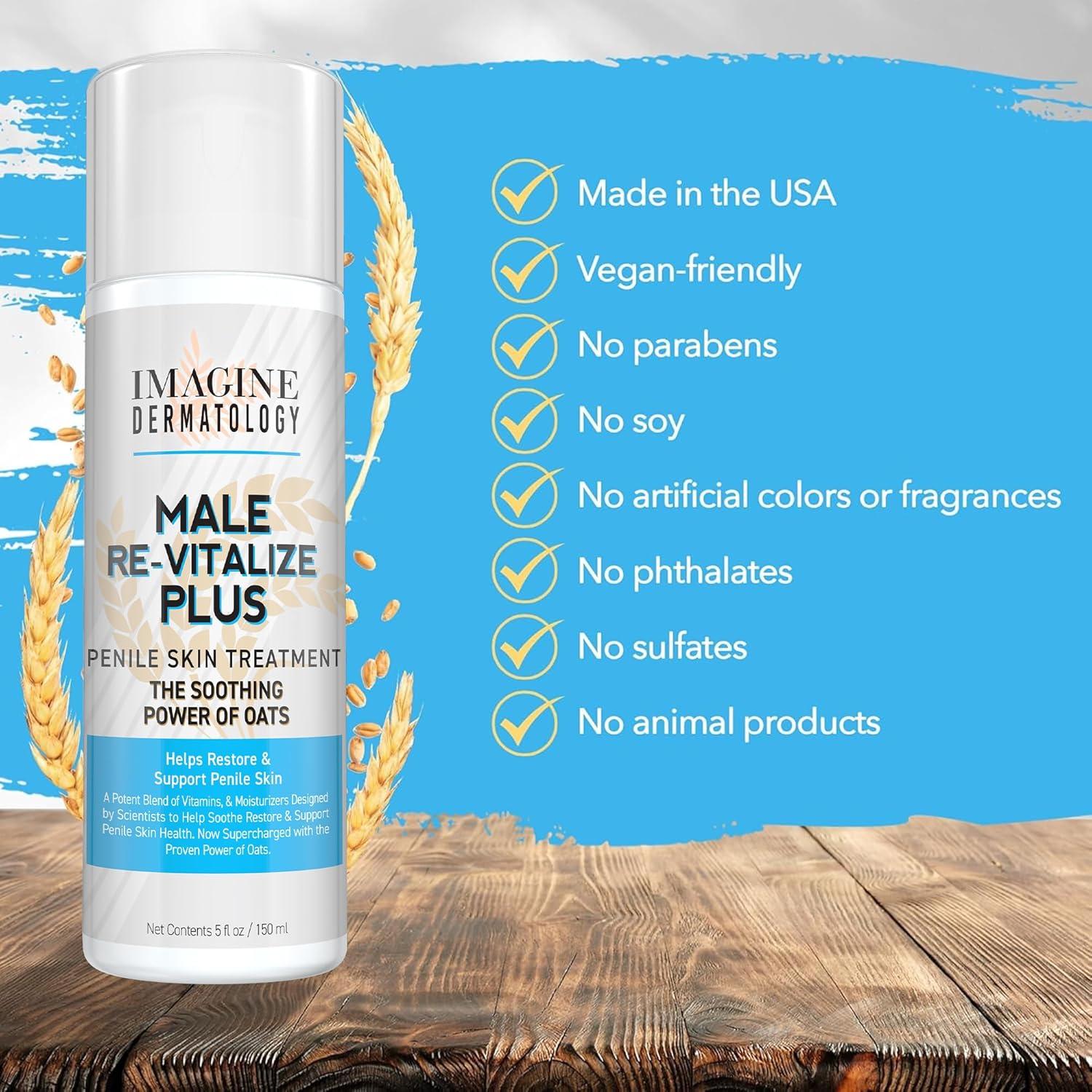 Crema Hidratante Penile Male Re-Vitalize PLUS Avena 150ml