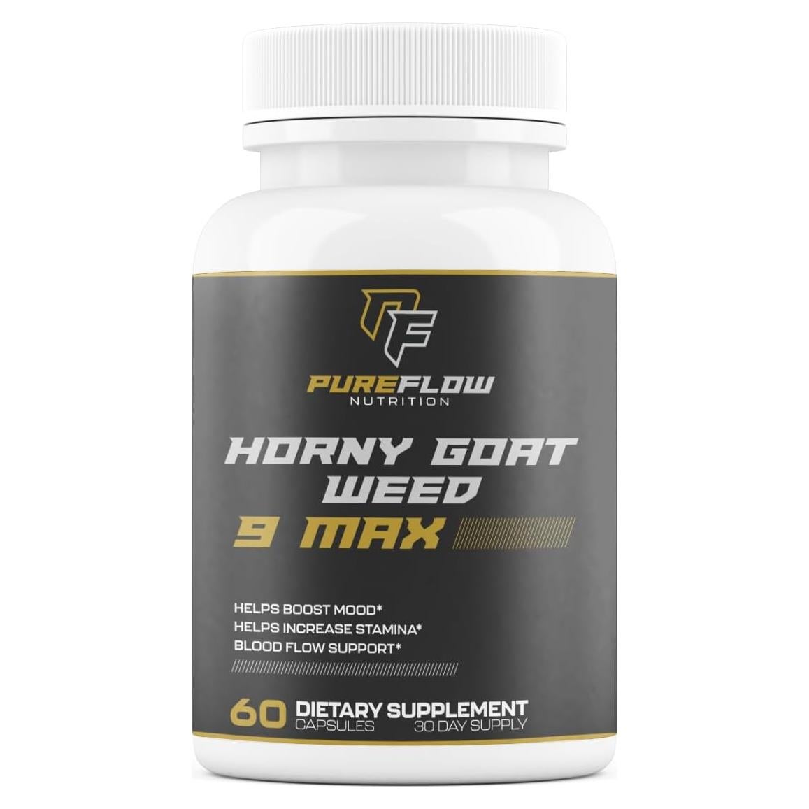 Suplemento Masculino EPN PureFlow 9 en 1 - 60 Cápsulas