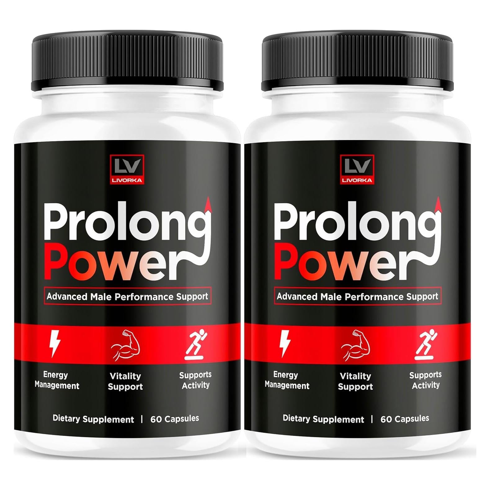 Píldoras Prolong Power para Hombres - Suplemento 120 Cápsulas