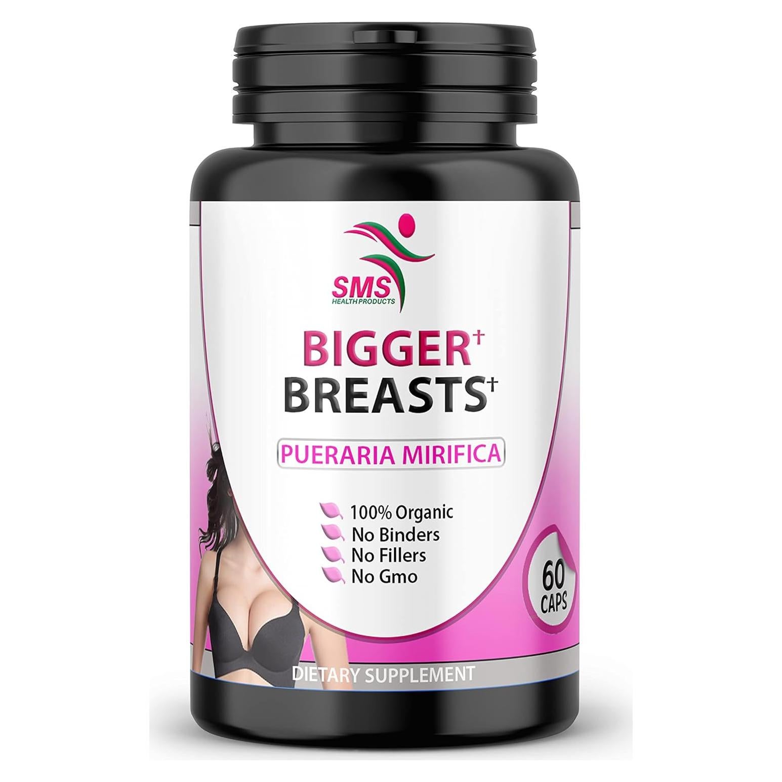 Suplemento Pueraria Mirifica 500mg Vegano 60 Cápsulas SMSHEALTHPRODUCTS