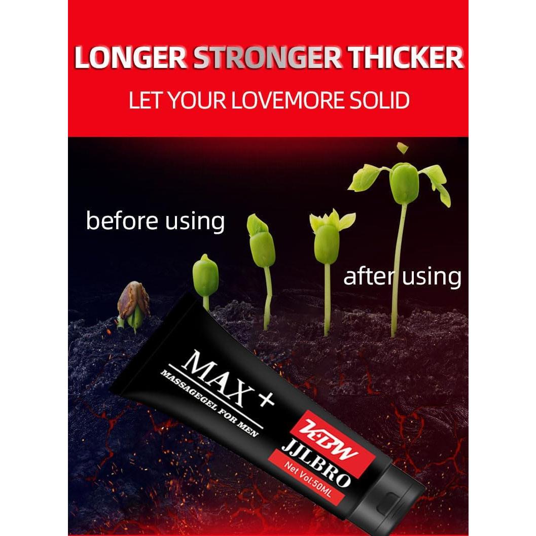 Gel de Aumento Huge Max+ XXXL para Hombres - 100g