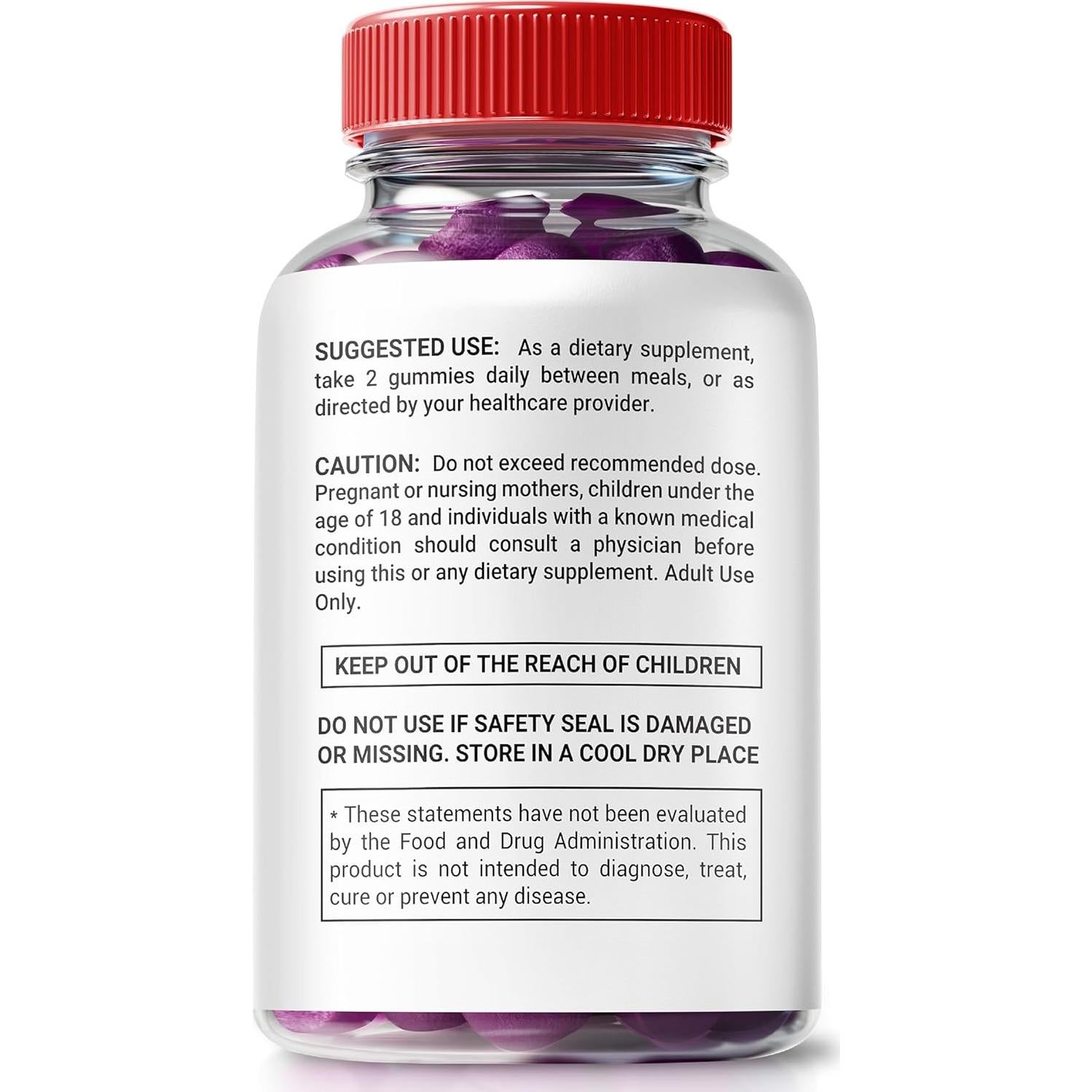 Gomitas Vital Grow XL para Hombres - Aumento de Resistencia (60 unidades)