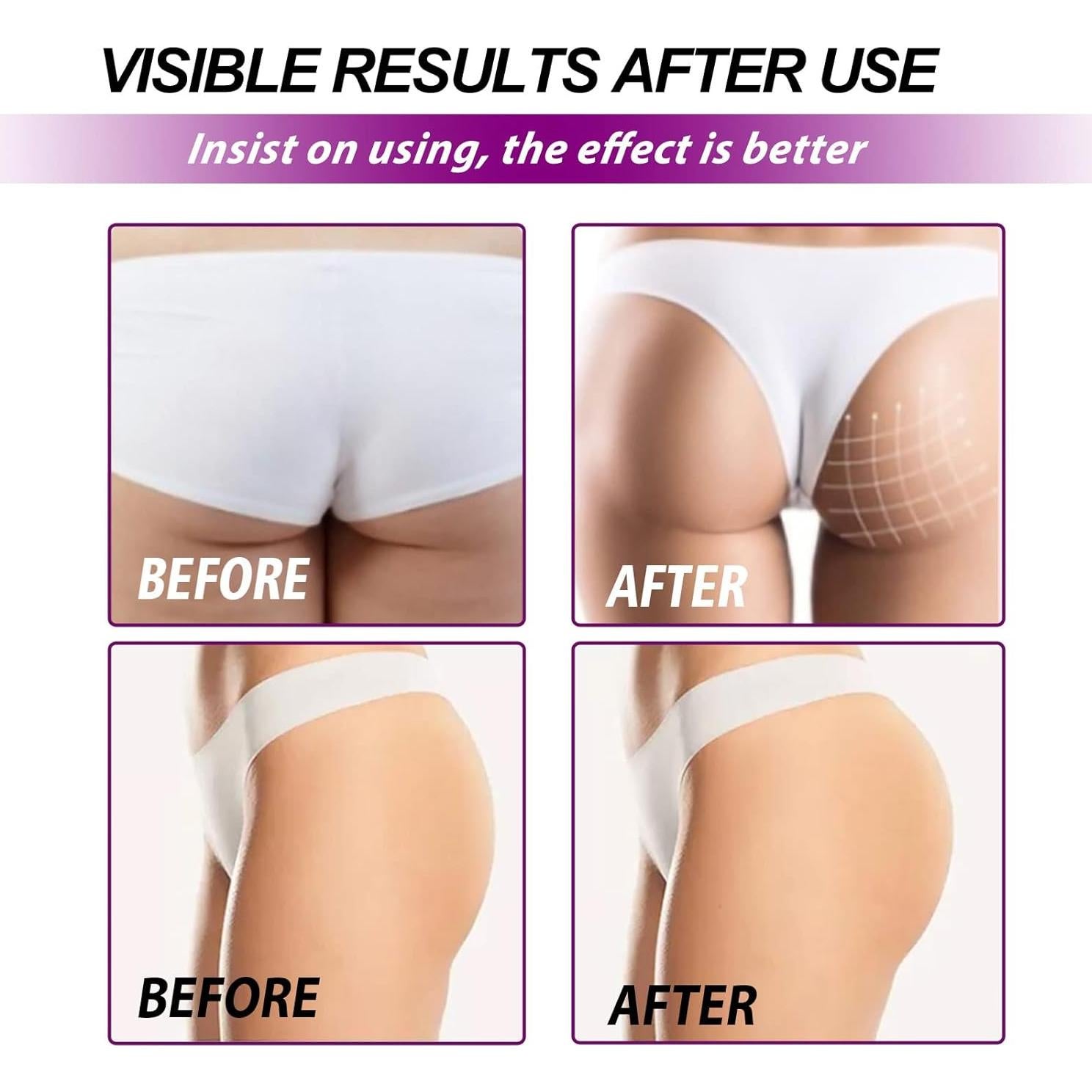 Crema Reafirmante de Glúteos WHHWM 50g - Moldeo y Tensión