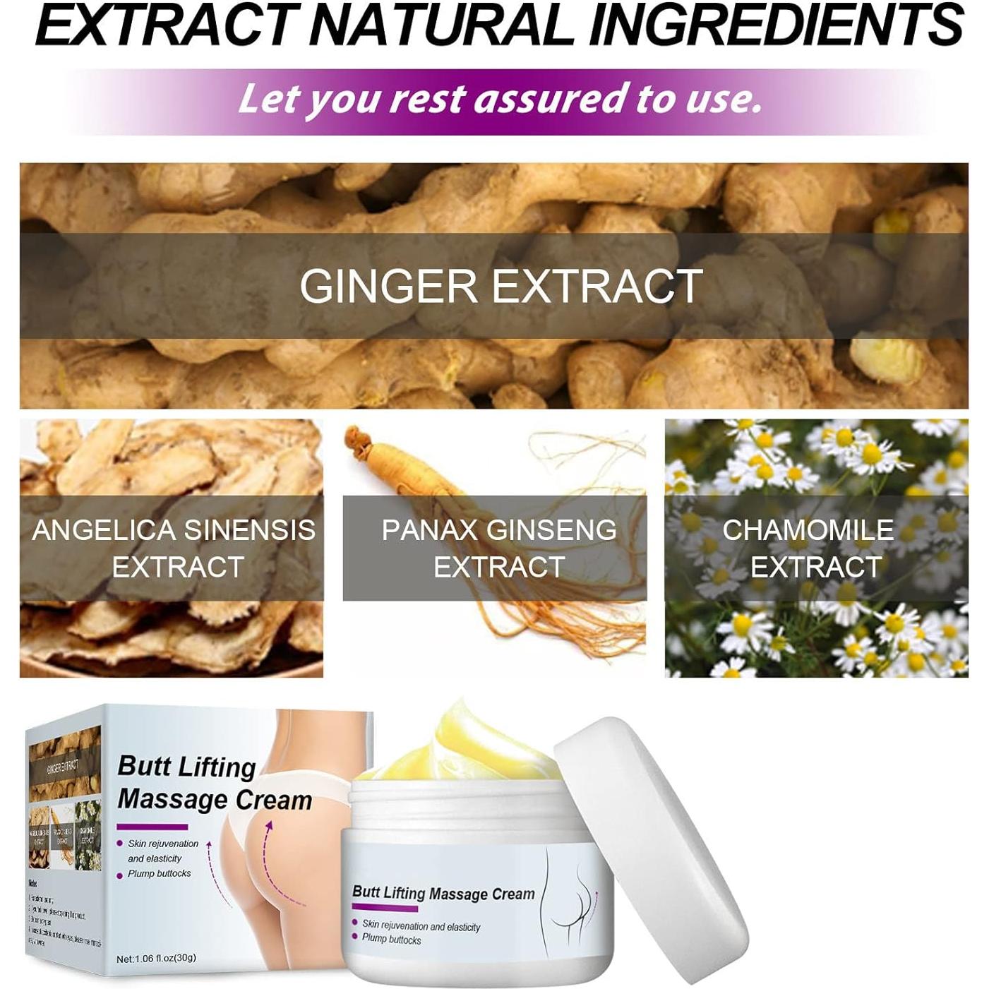 Crema Reafirmante de Glúteos WHHWM 50g - Moldeo y Tensión