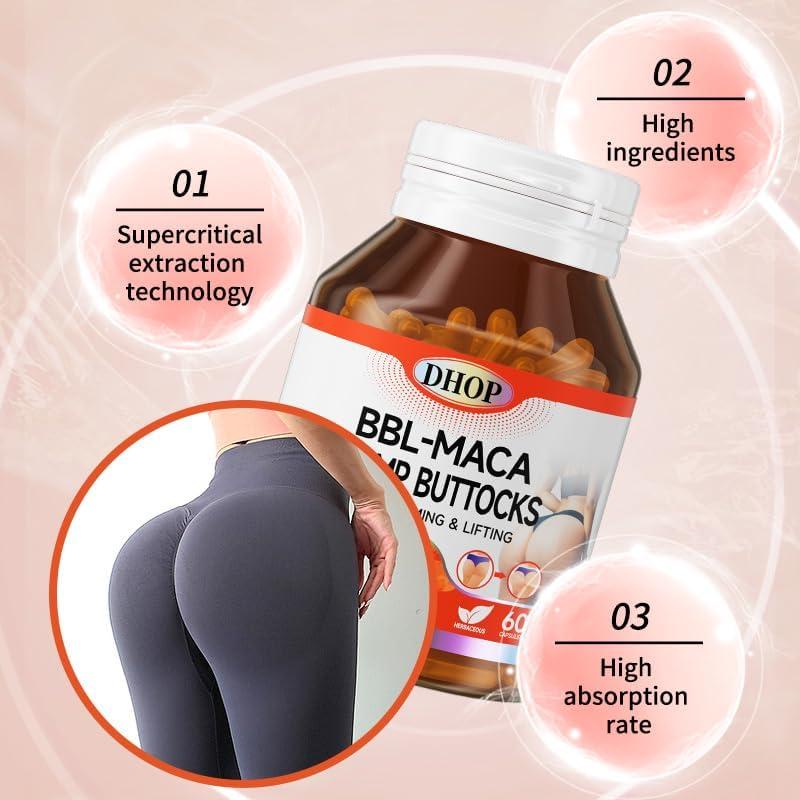 Píldoras Aumentadoras de Glúteos Wins Town 60 Tabletas 600mg