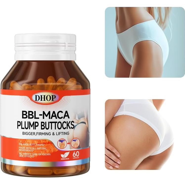 Píldoras Aumentadoras de Glúteos Wins Town 60 Tabletas 600mg