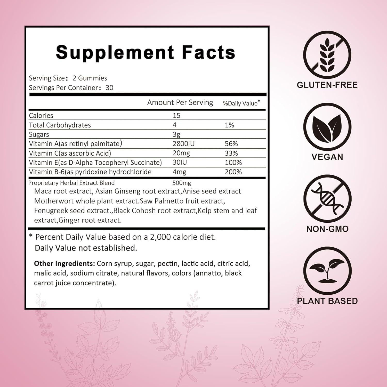 Gomitas Aumentadoras de Caderas y Glúteos Laicuherb 198g