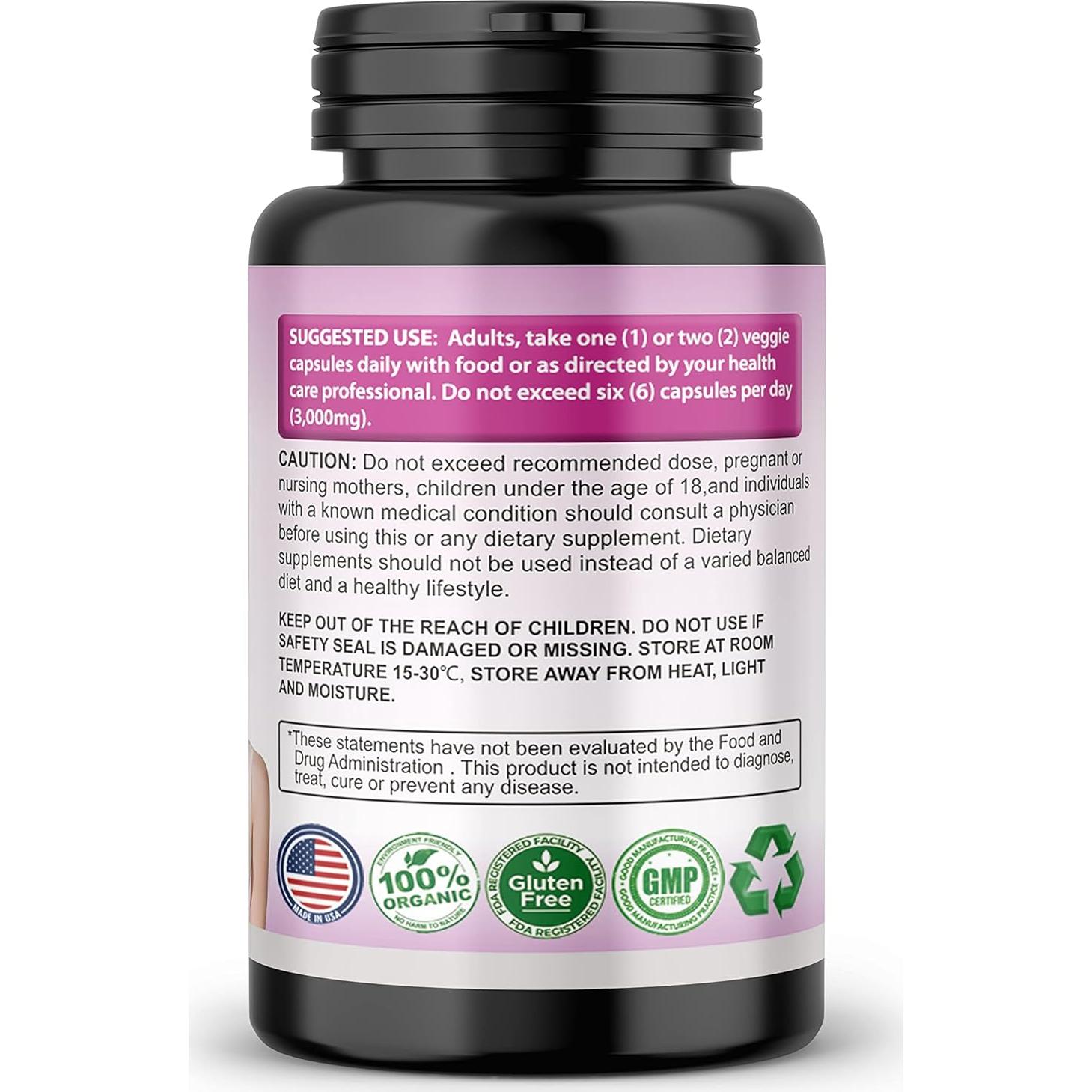 Cápsulas Feminizer SMS - Pueraria Mirifica Estrogénico 20g