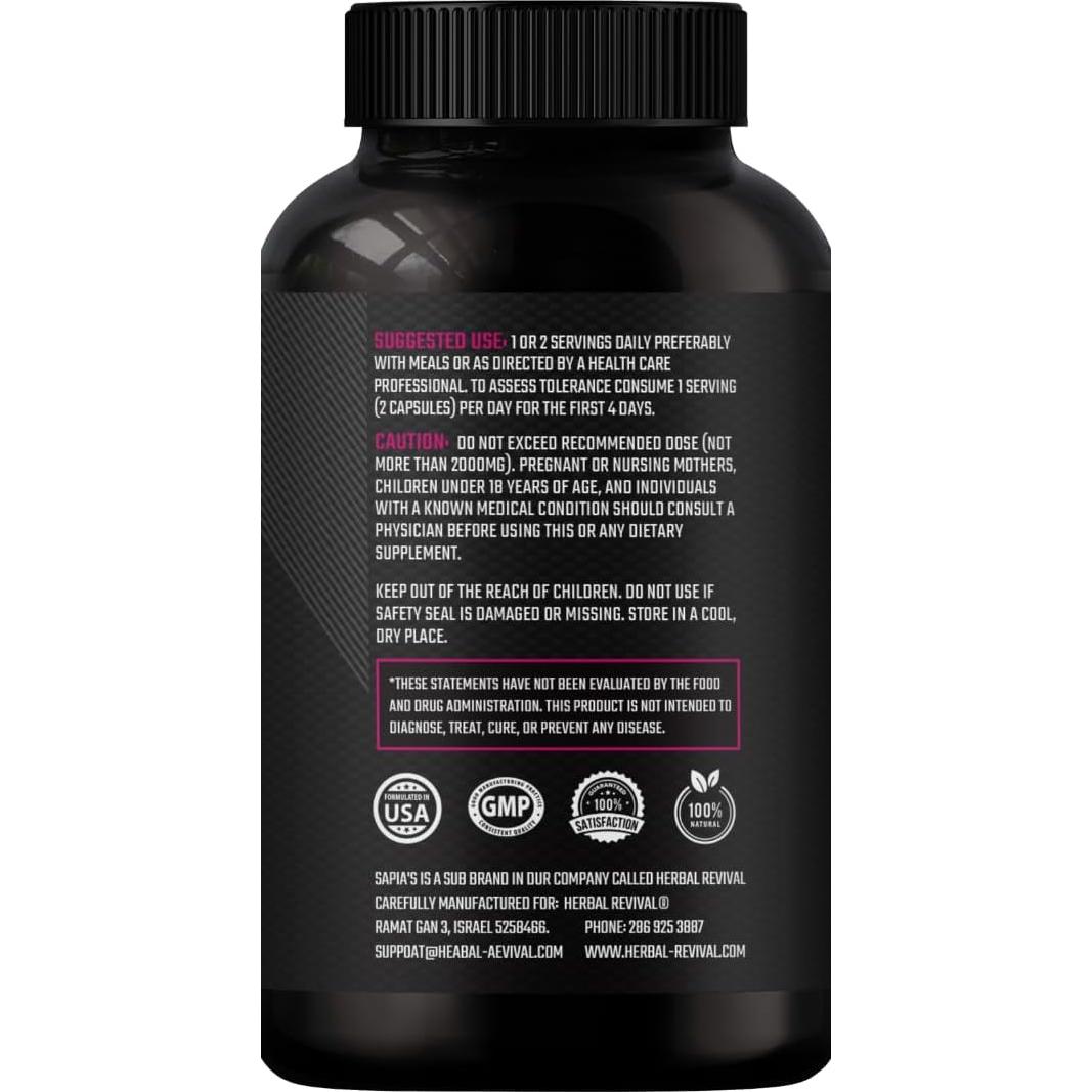 Suplemento Aumentador de Libido Femenina Hers 30 Cápsulas