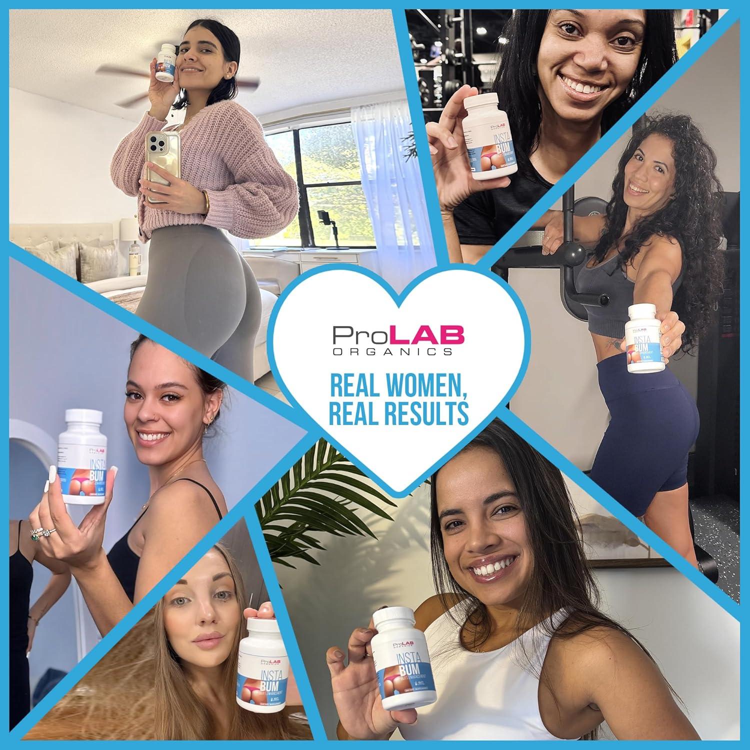 InstaBum Cápsulas para Mejora de Glúteos - 68g