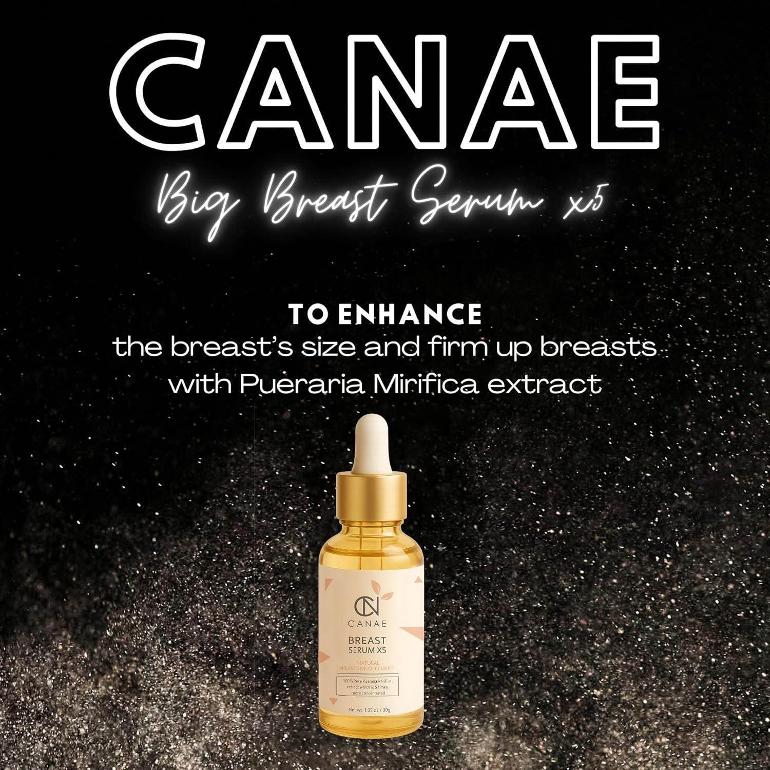 Suero Natural para Senos CANAE 30 ml - Aumento y Reafirmante