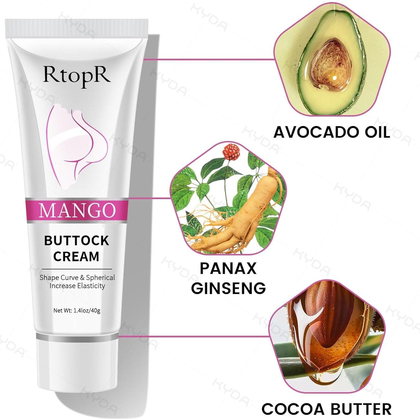 Crema Aumento Glúteos Ownest 2 Pcs - Moldeo y Levantamiento