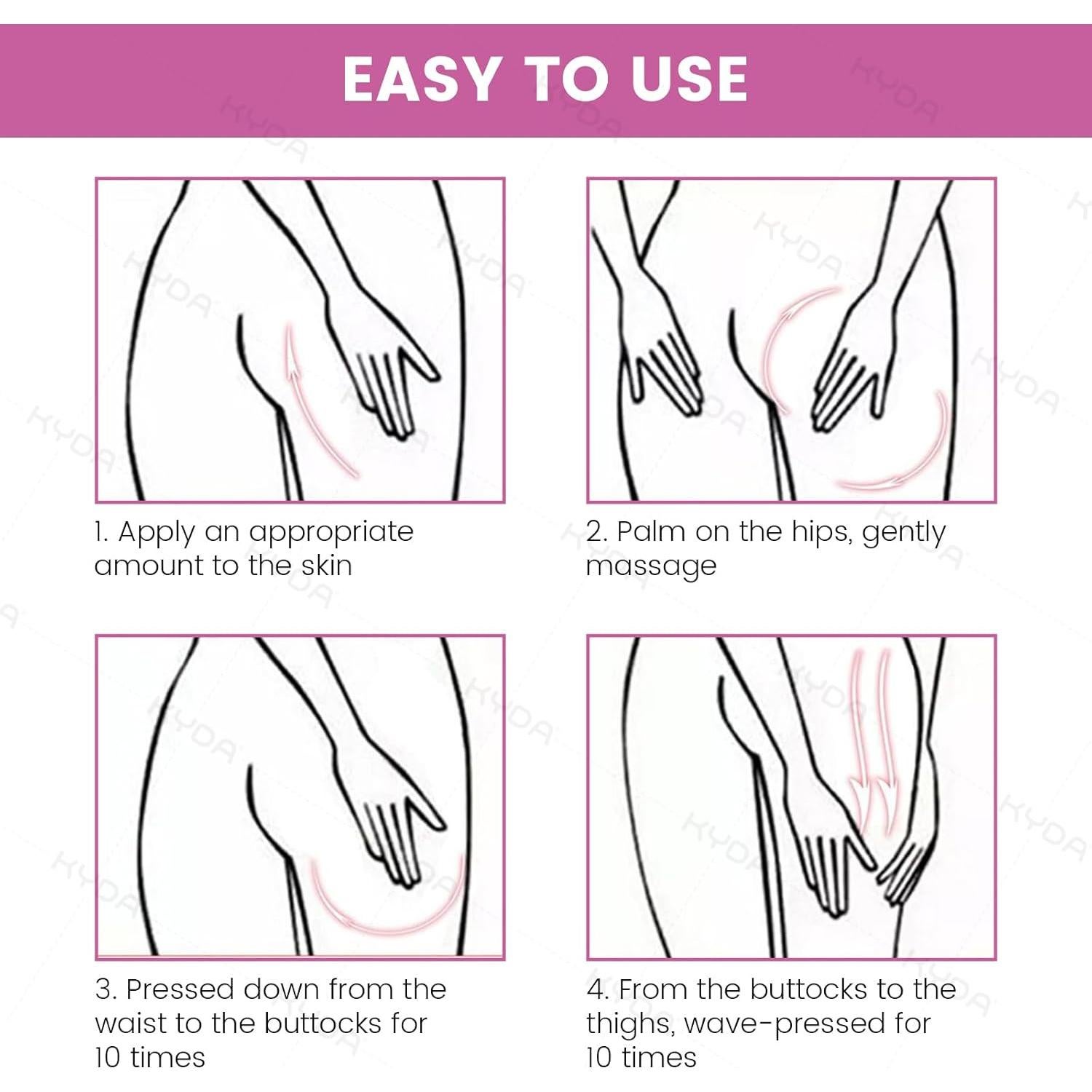 Crema Aumento Glúteos Ownest 2 Pcs - Moldeo y Levantamiento