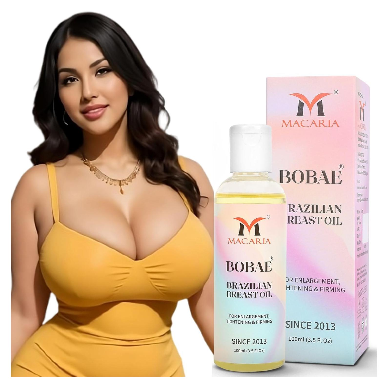 Aceite Natural para Senos Bobae 120g - Aumento y Reafirmación