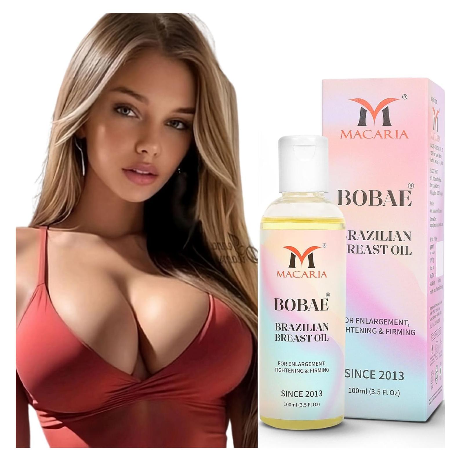 Aceite de Pecho Bobae Brasileño 120g - Aumento y Reafirmación