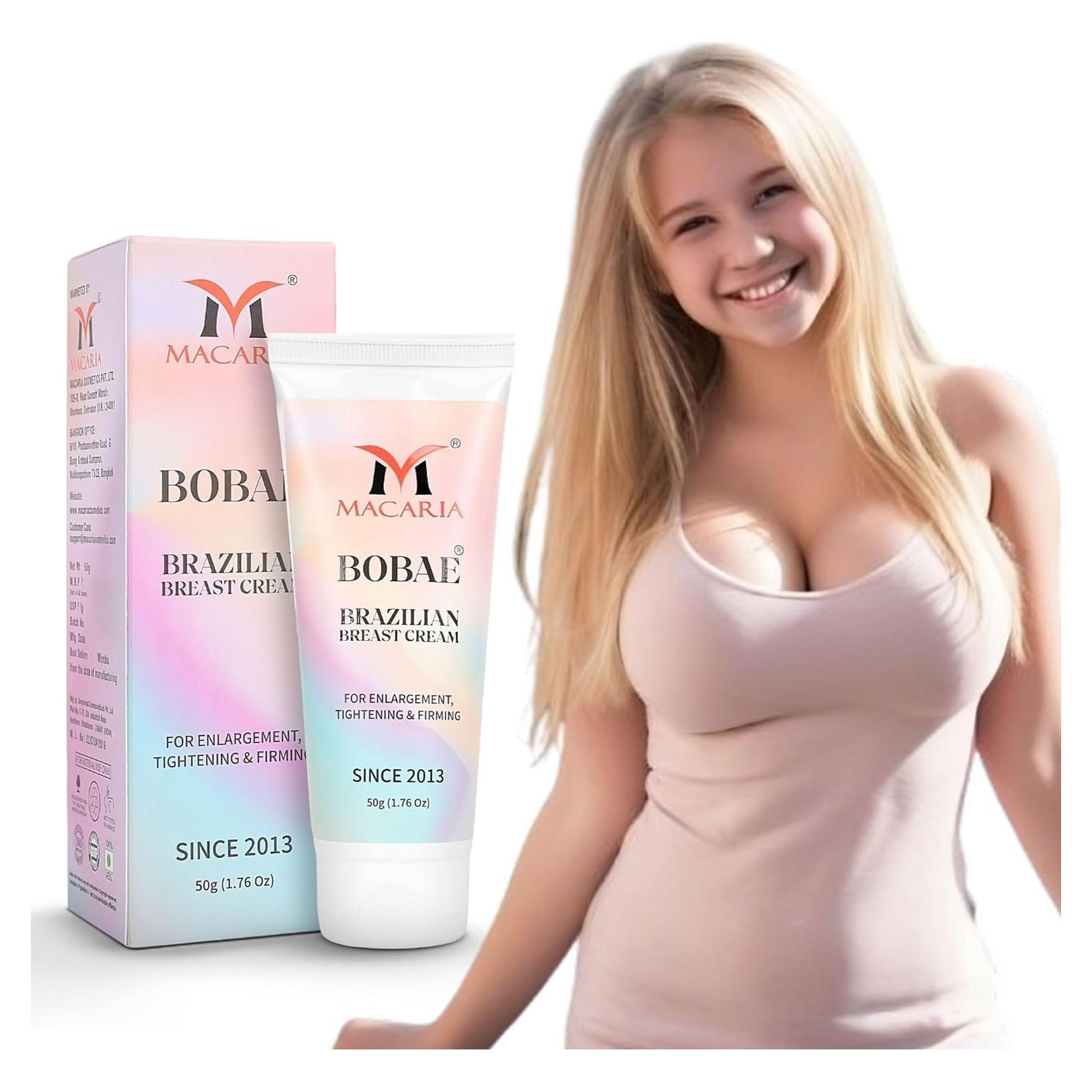 Crema Bobae para Aumento y Reafirmación de Senos 80g