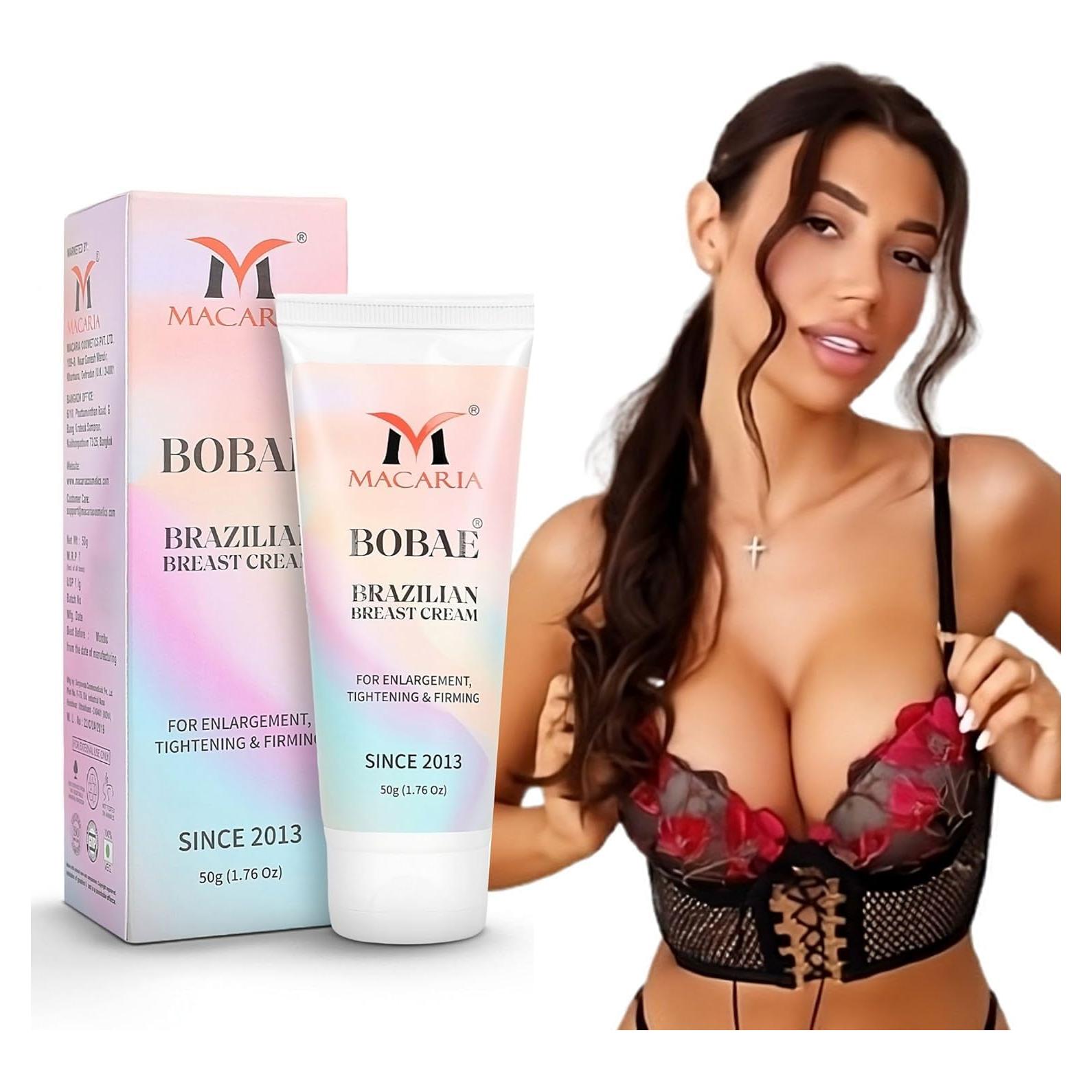 Crema reafirmante Bobae para senos 80g - Aumento y tonificación