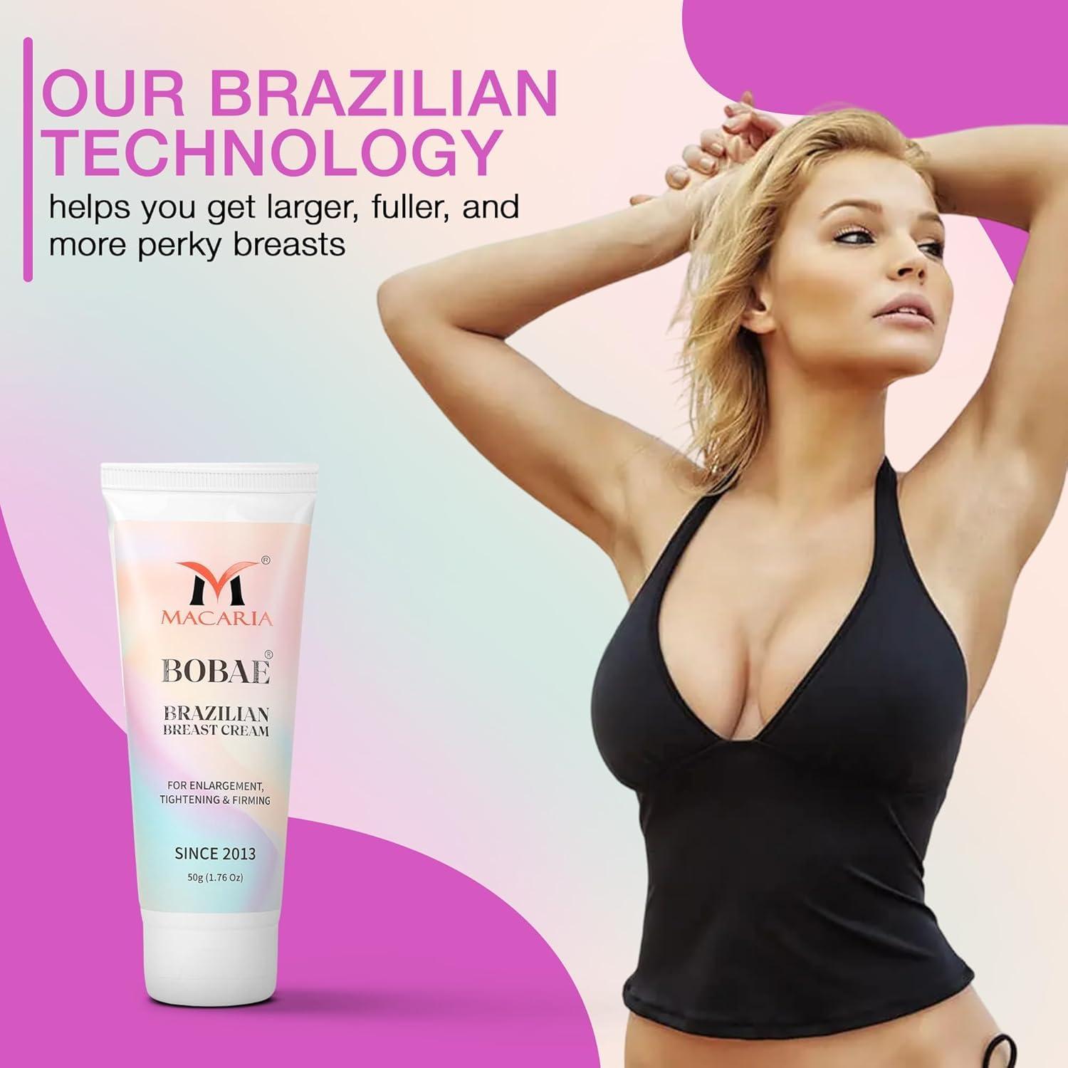 Crema para Senos Bobae Brasileña - Aumento Natural 80g