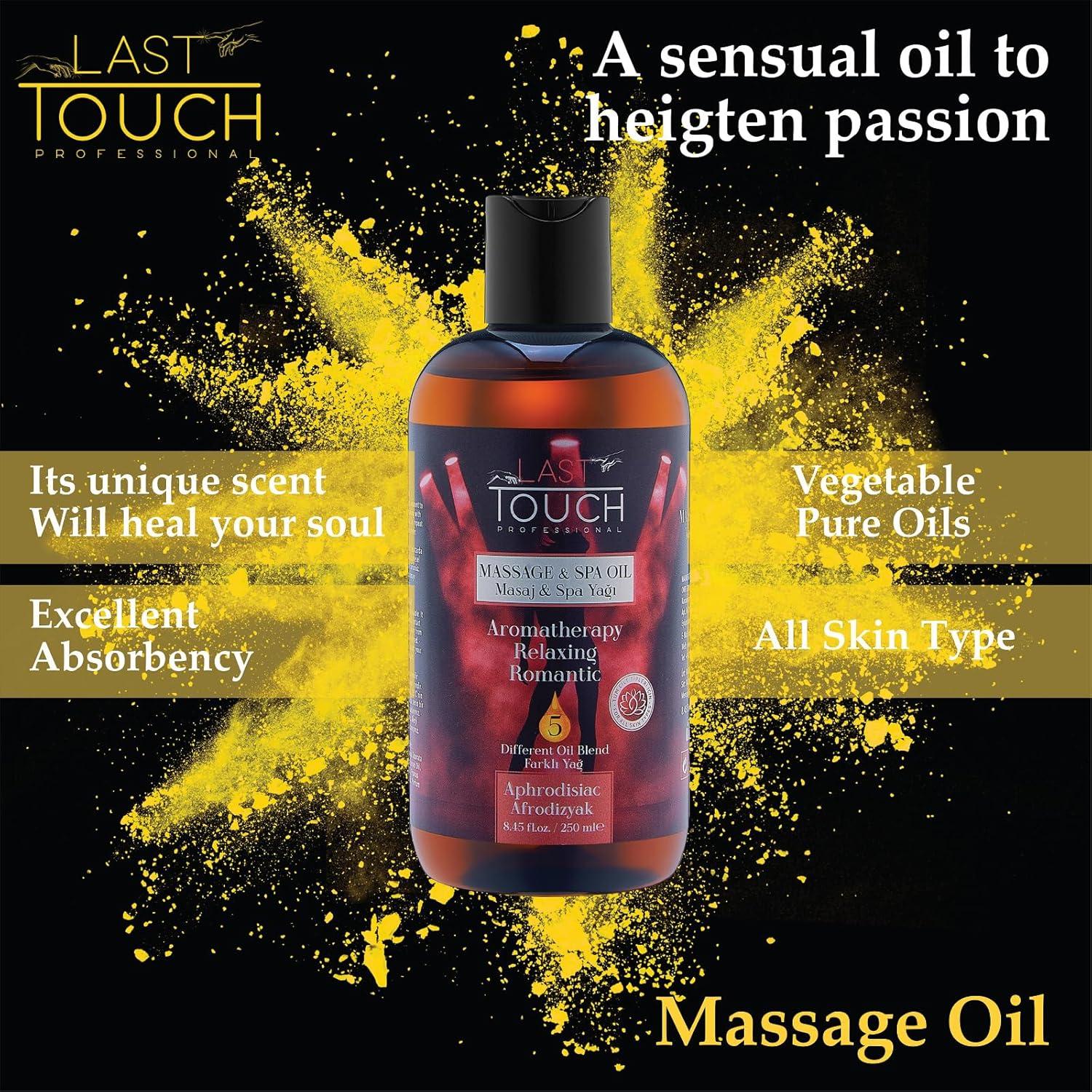 Aceite de Masaje Afrodisíaco Last Touch 100ml - Aromaterapia