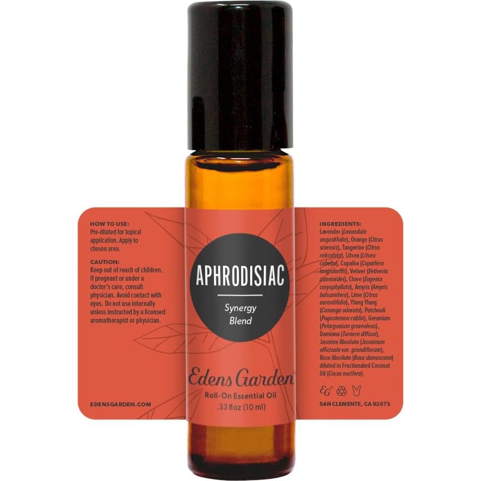 Aceite Esencial Afrodisíaco Roll-On Edens Garden 10 ml