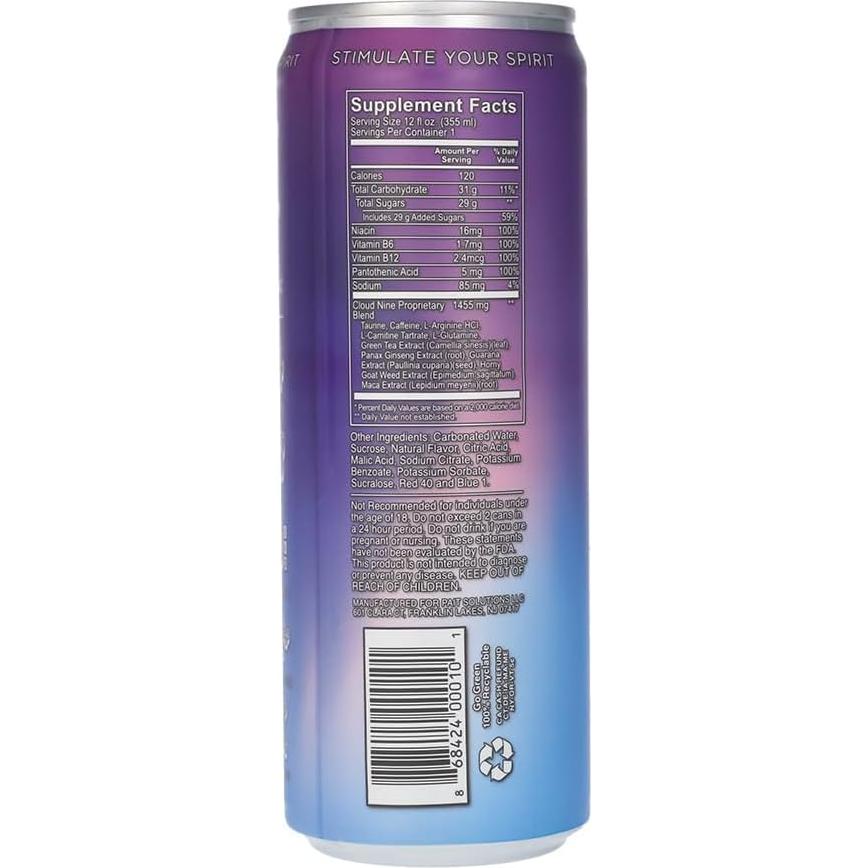 Suplemento Nutricional Afrodisíaco Natural Cloud 9 355 ml